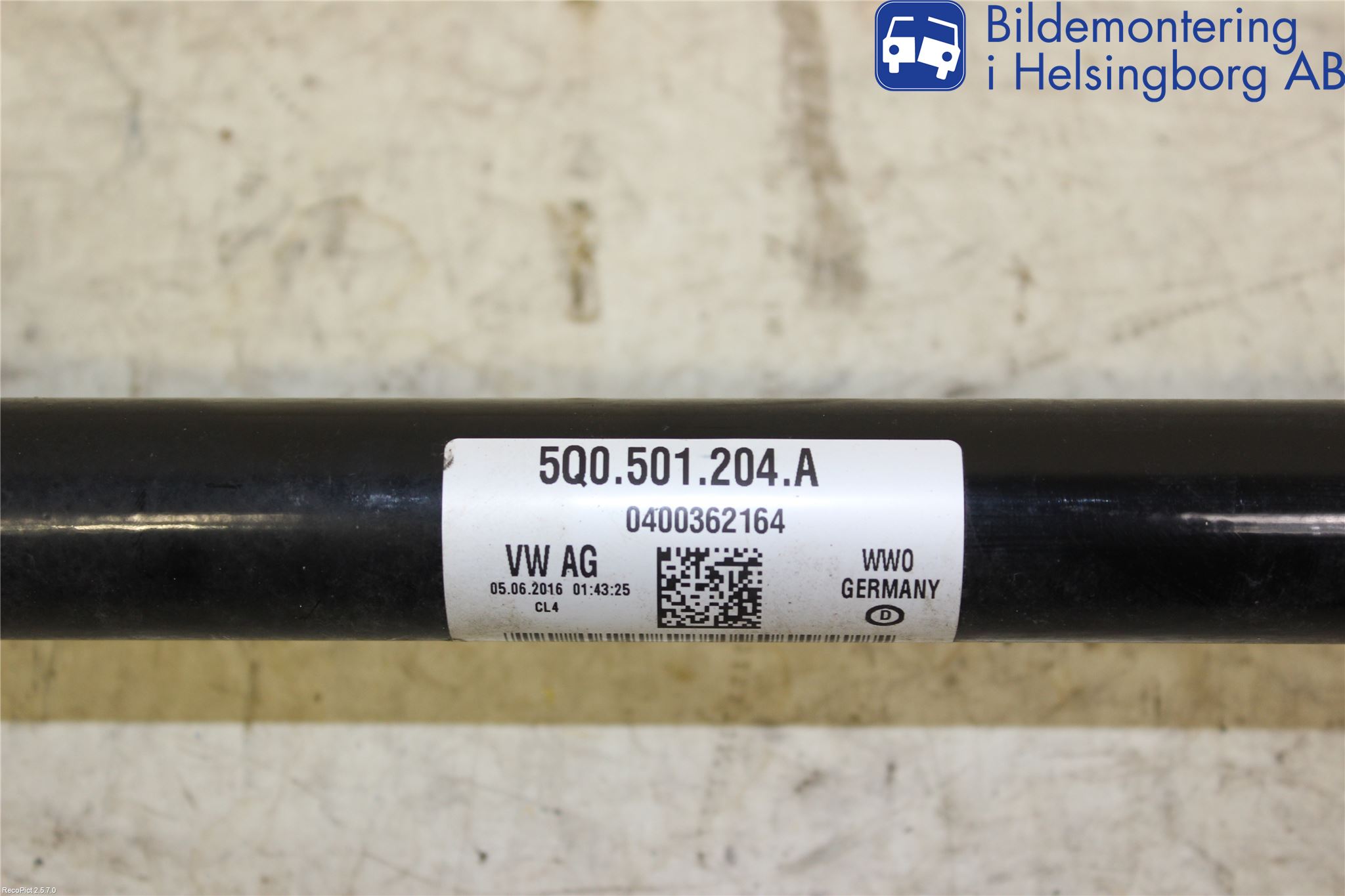 Seat LEON 13-20 Drivaxel Bak Höger