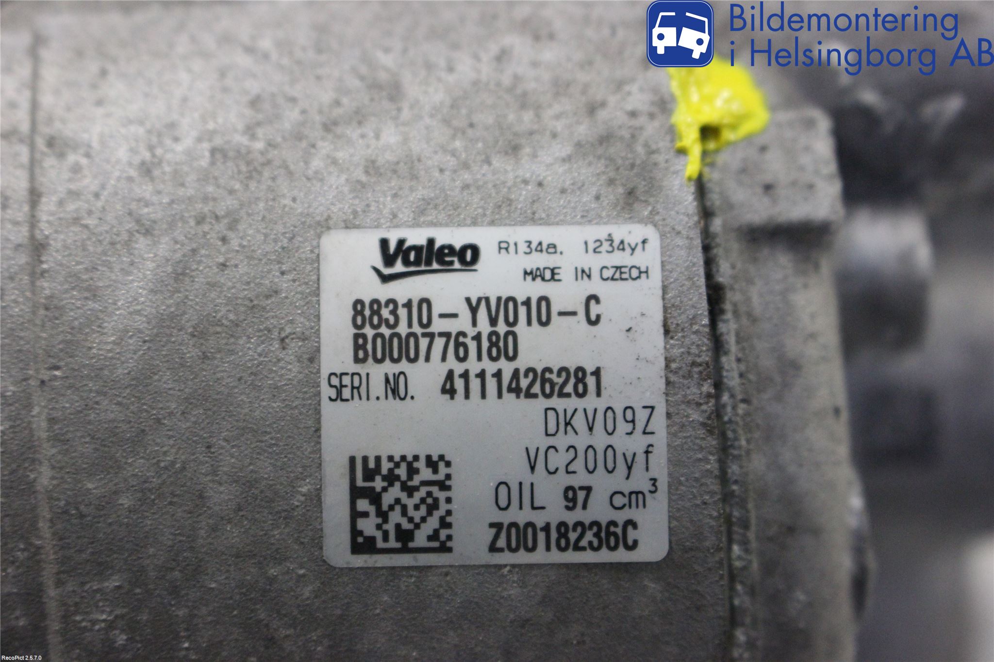 Peugeot 108 15-22 Ac Kompressor