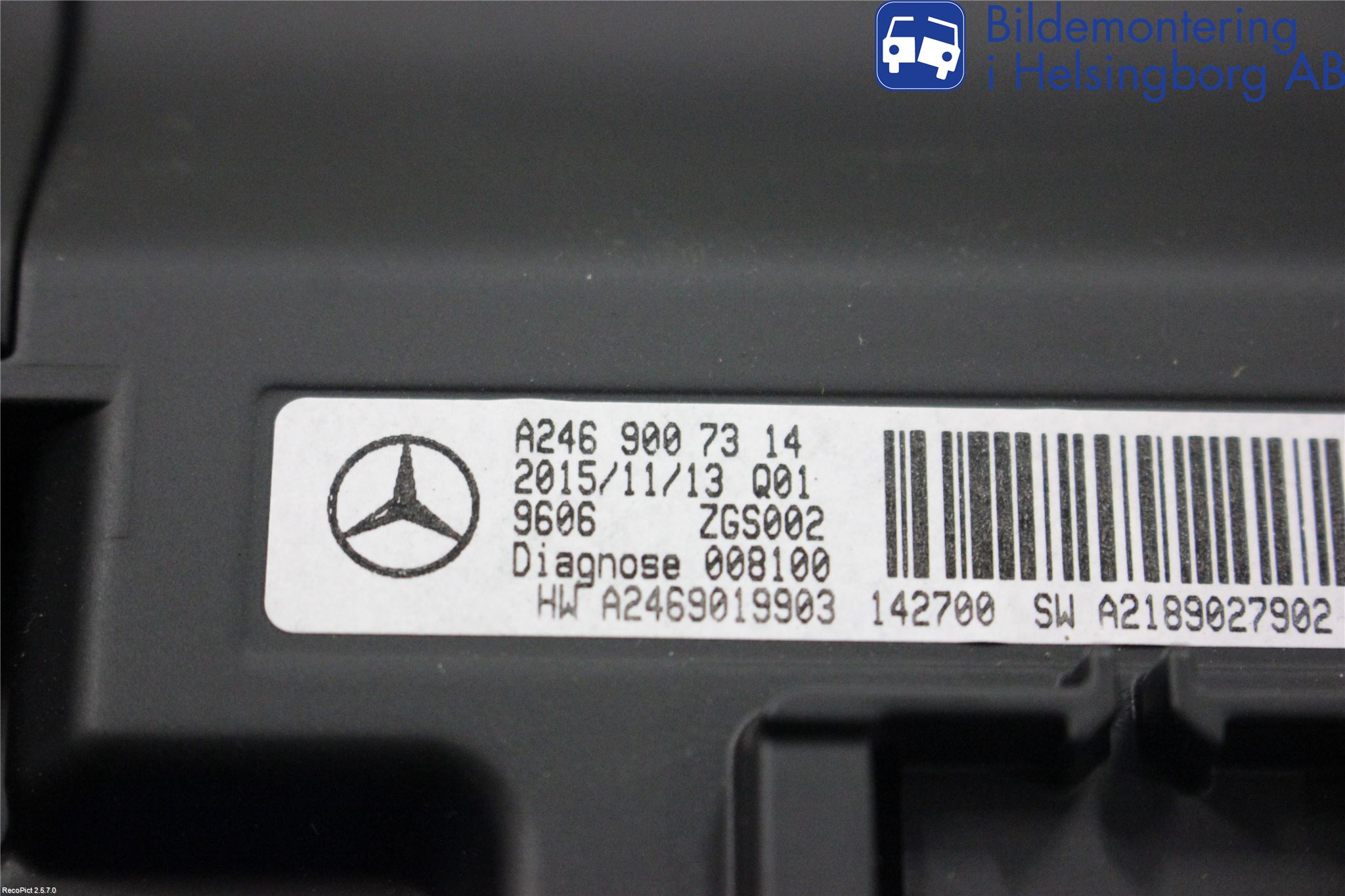 Mercedes-Benz MB GLA-KLASS (X156) 13-20 Kontrolldisplay
