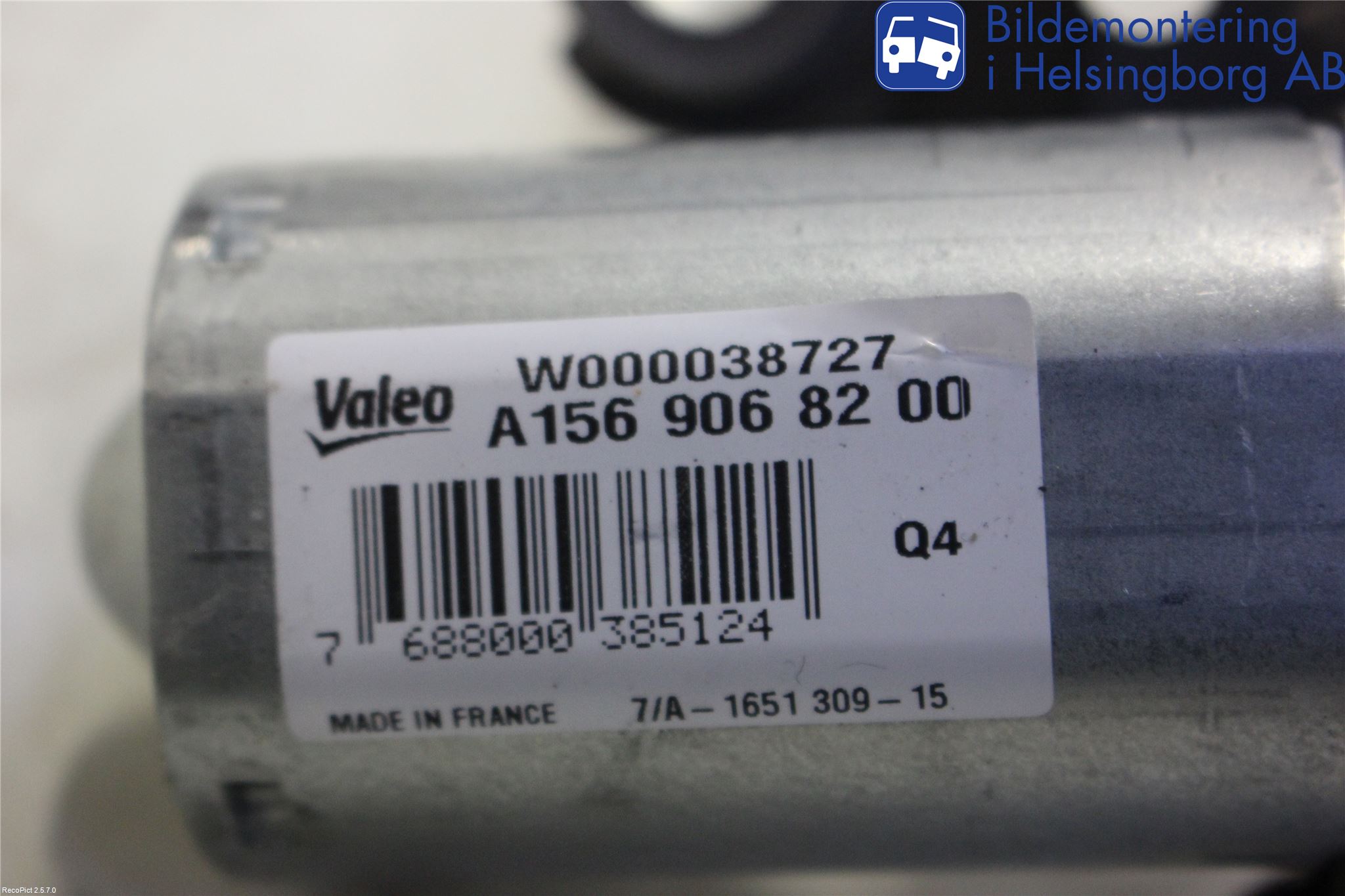 Mercedes-Benz MB GLA-KLASS (X156) 13-20 Torkarmotor Baklucka