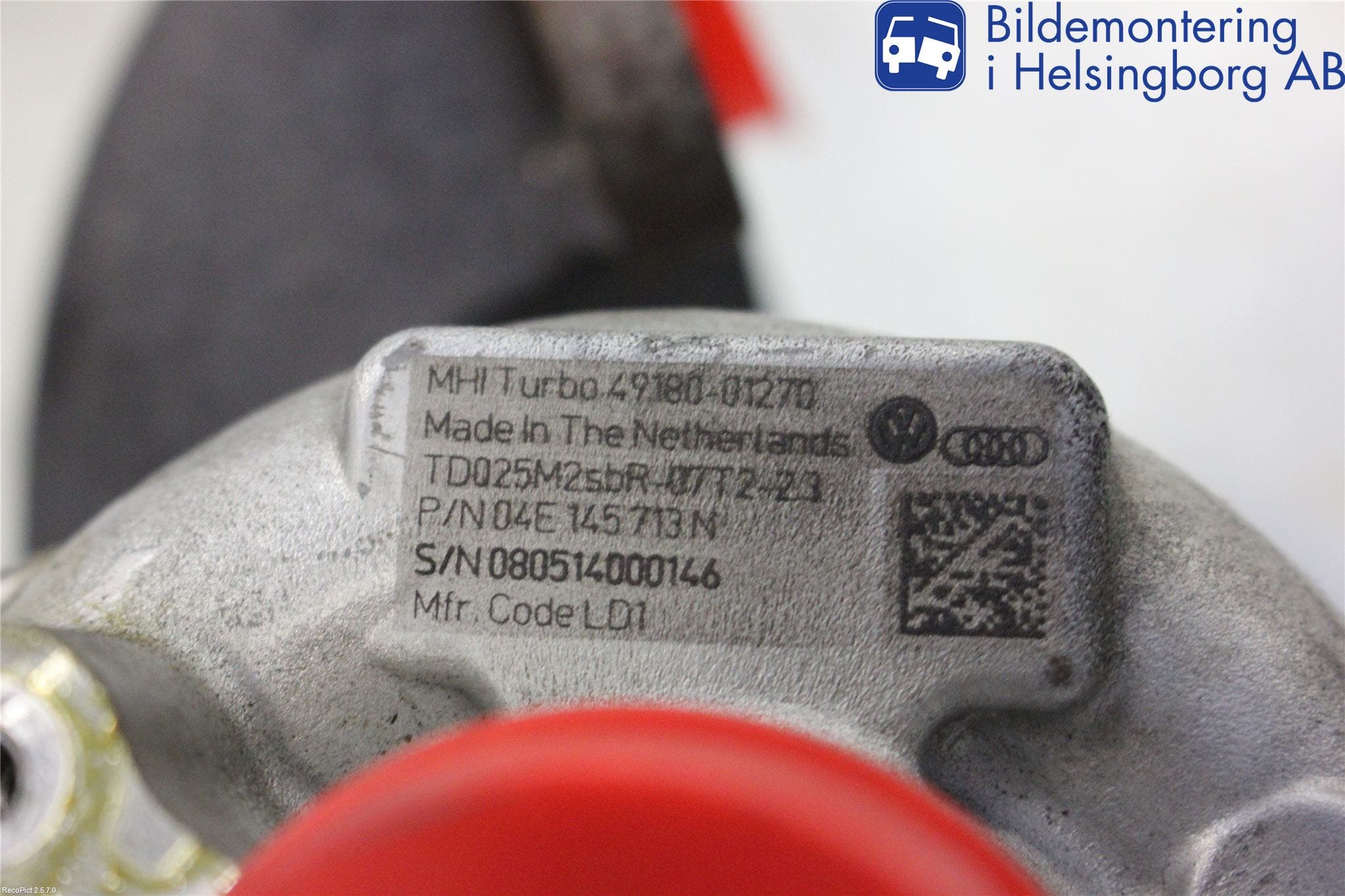 Audi A3/S3 8V 13-20 Turboaggregat