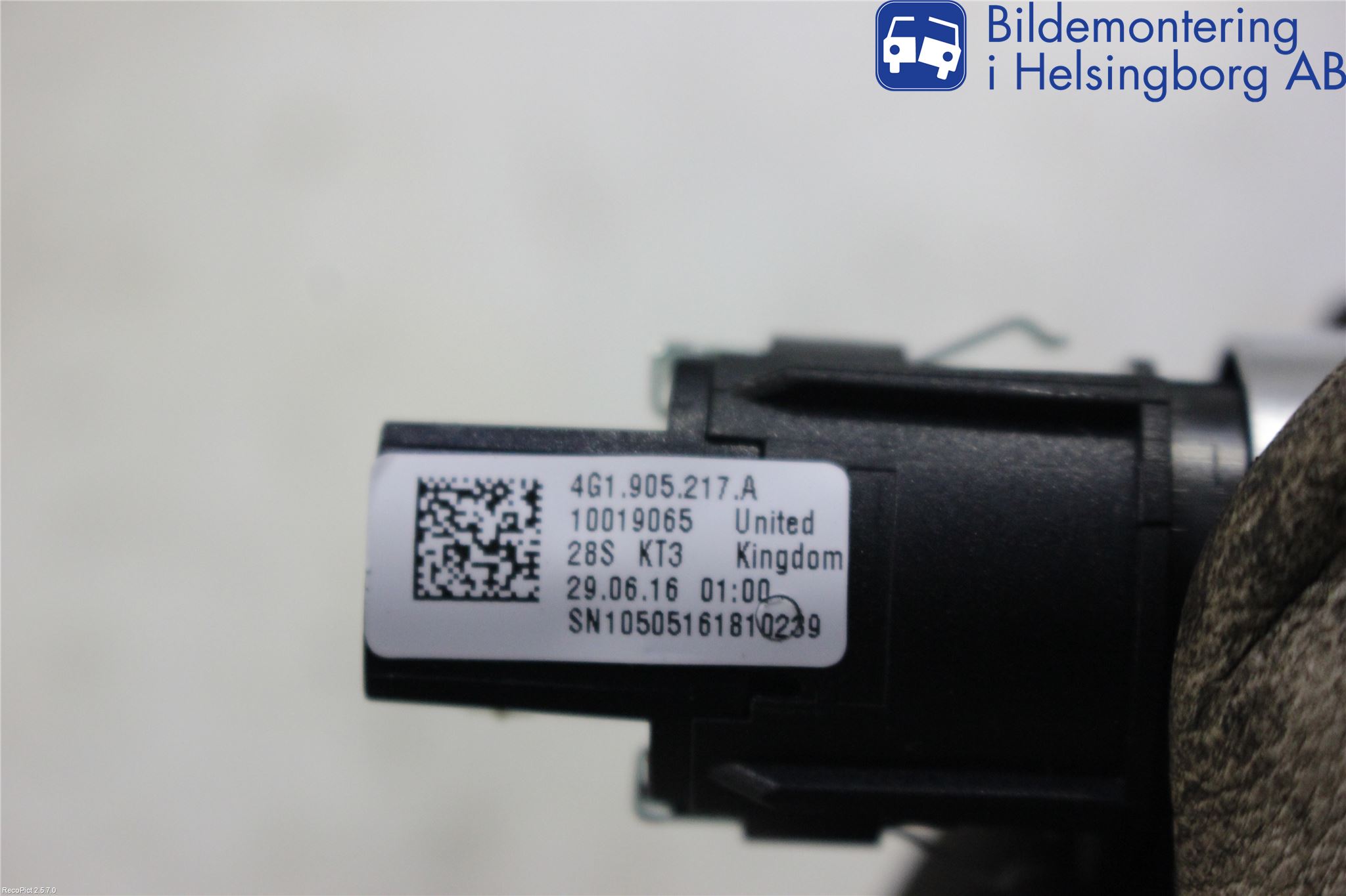 Audi A6/S6 4G 11-18 Startknapp Personbil