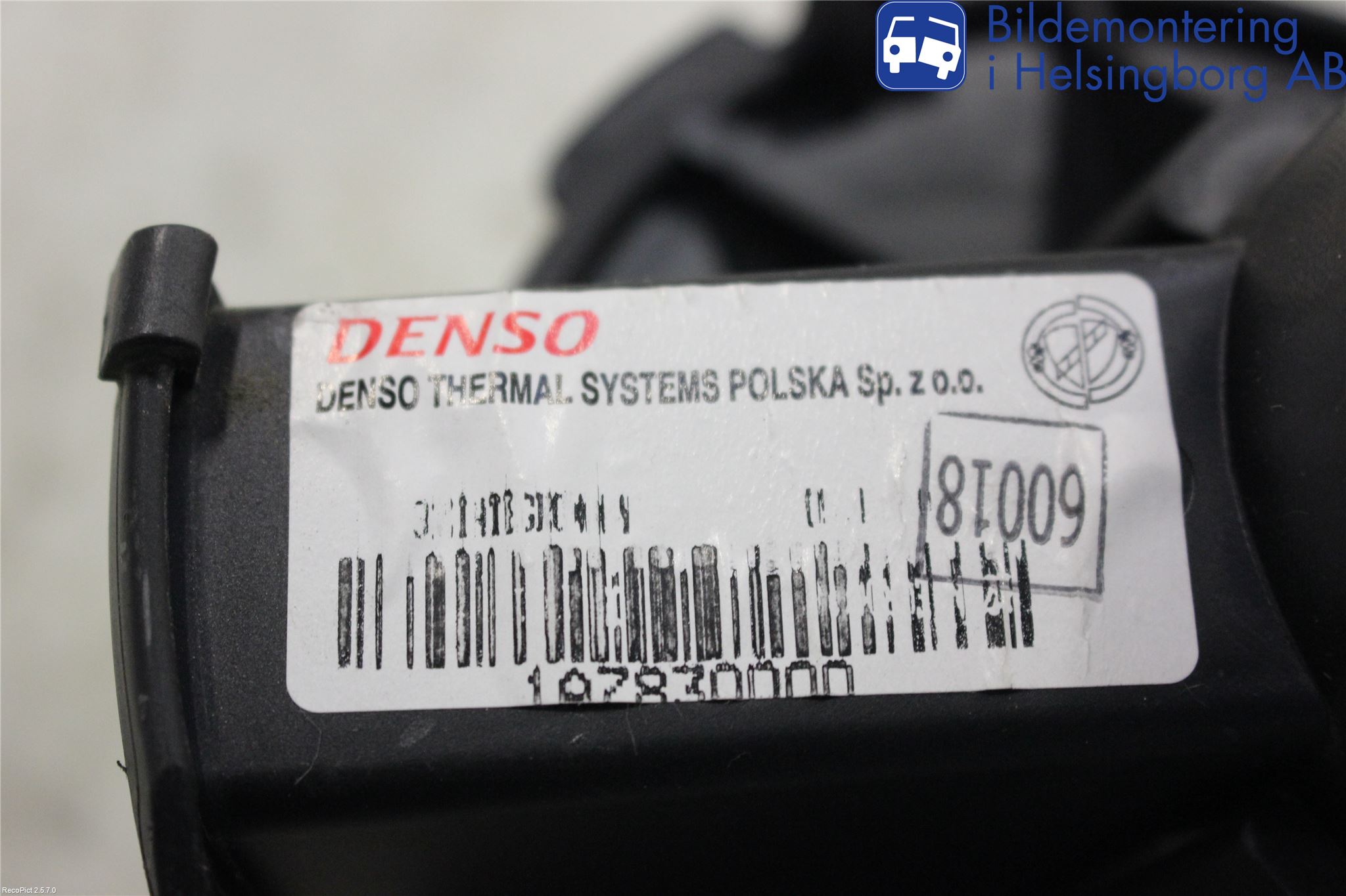 Ford KA 09-16 Värmefläkt