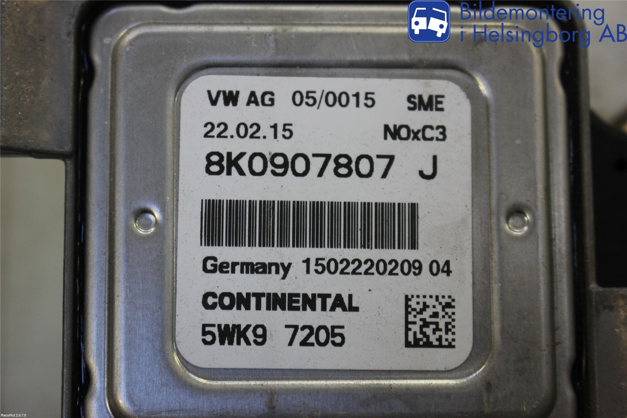 Audi A4 12-15 Injlambdasond