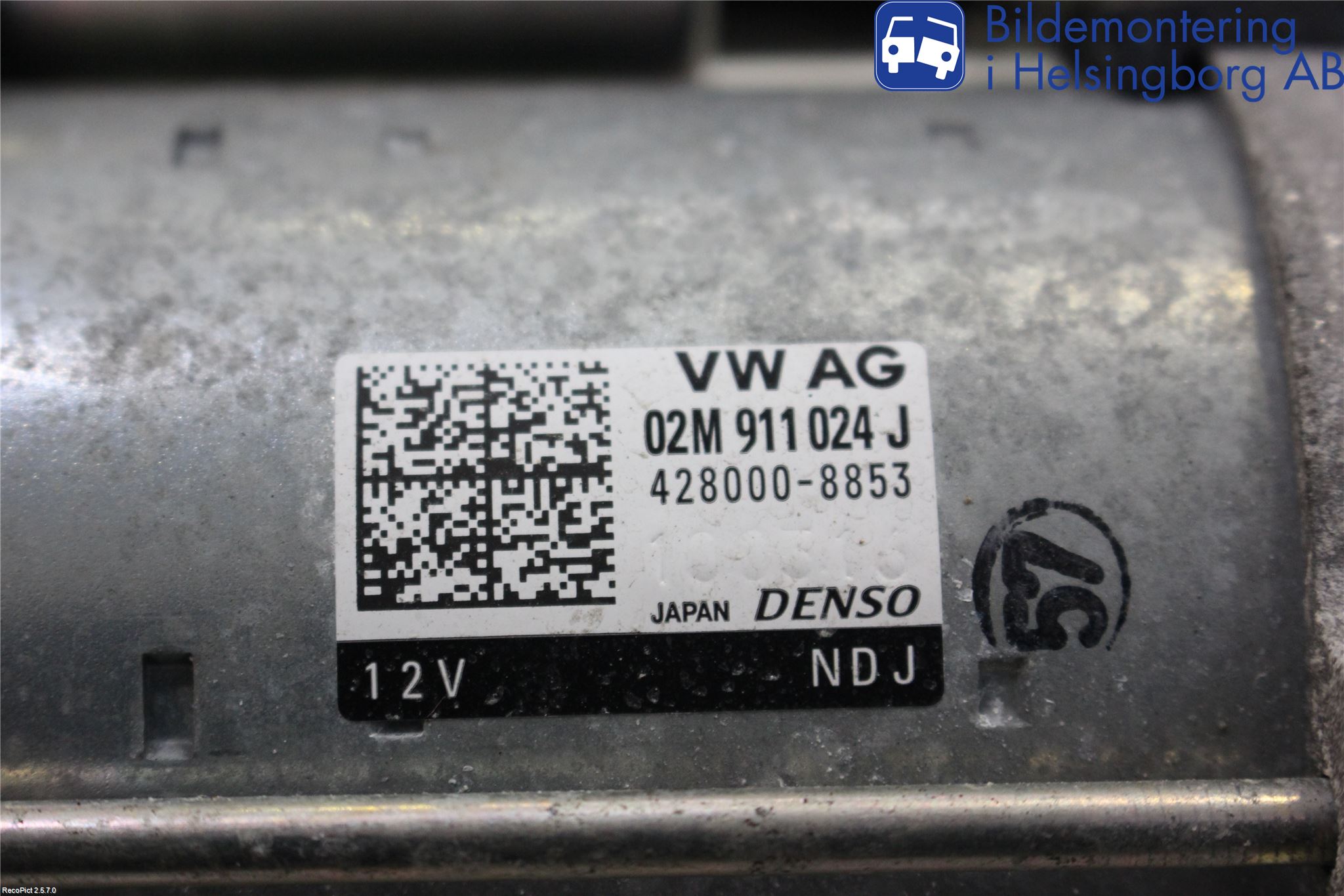 Skoda FABIA 15-21 Startmotor