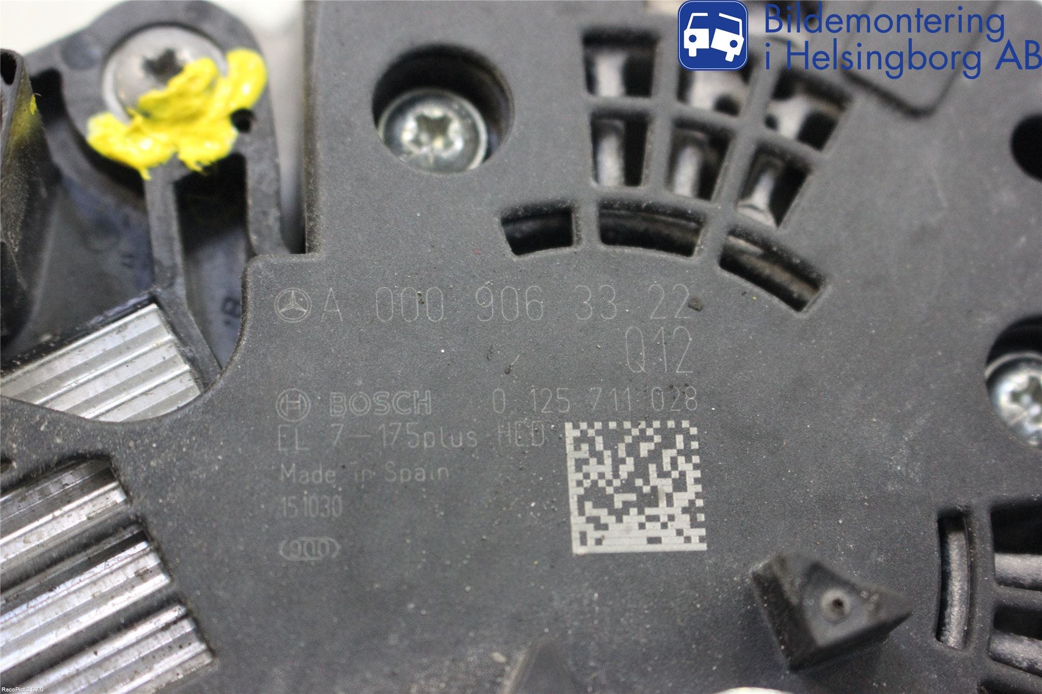 Mercedes-Benz MB GLA-KLASS (X156) 13-20 Generator