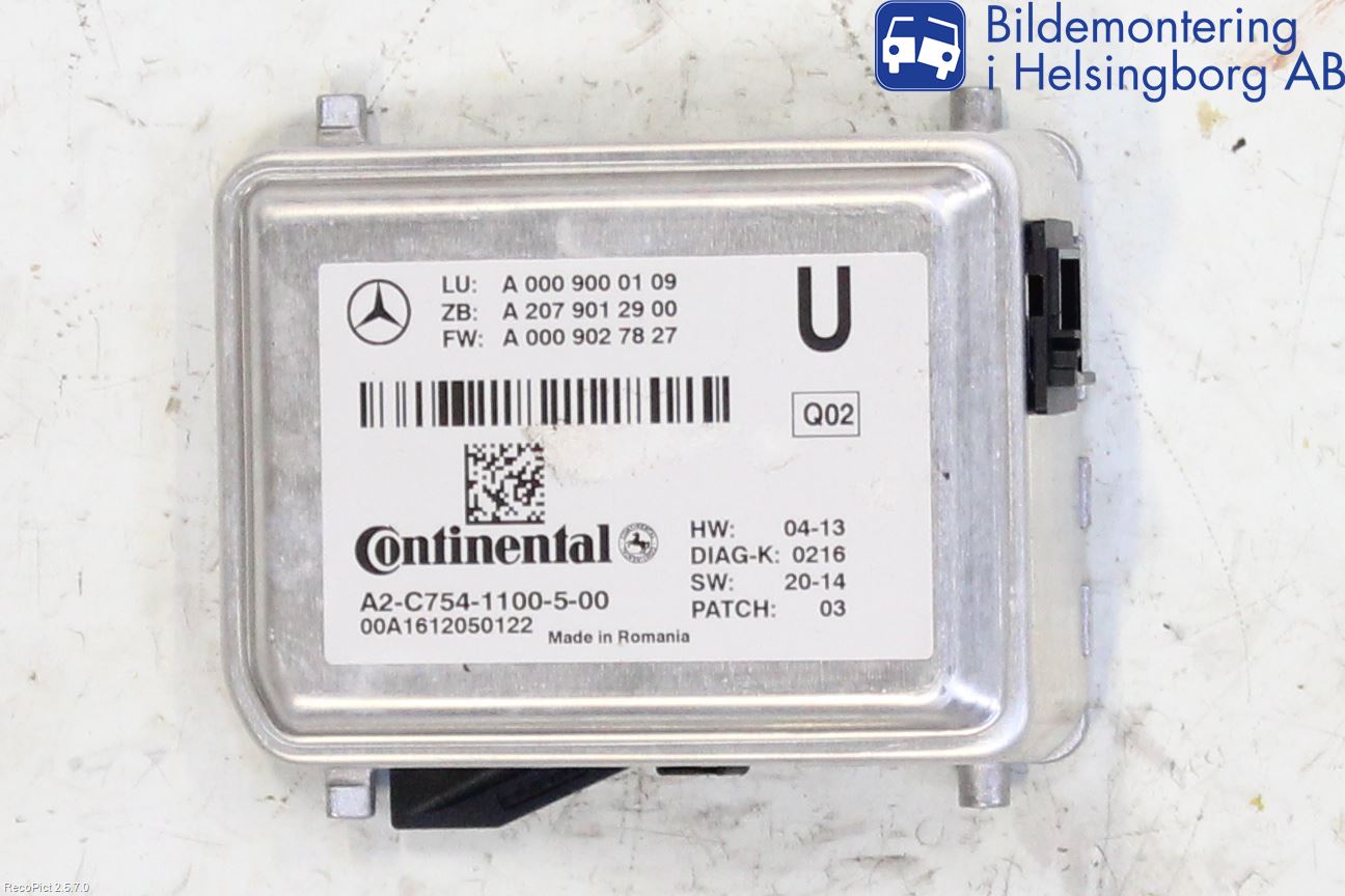 Mercedes-Benz MB GLE COUPÉ (C292) 15-19 Sensor Aktivt Kollisionsskydd