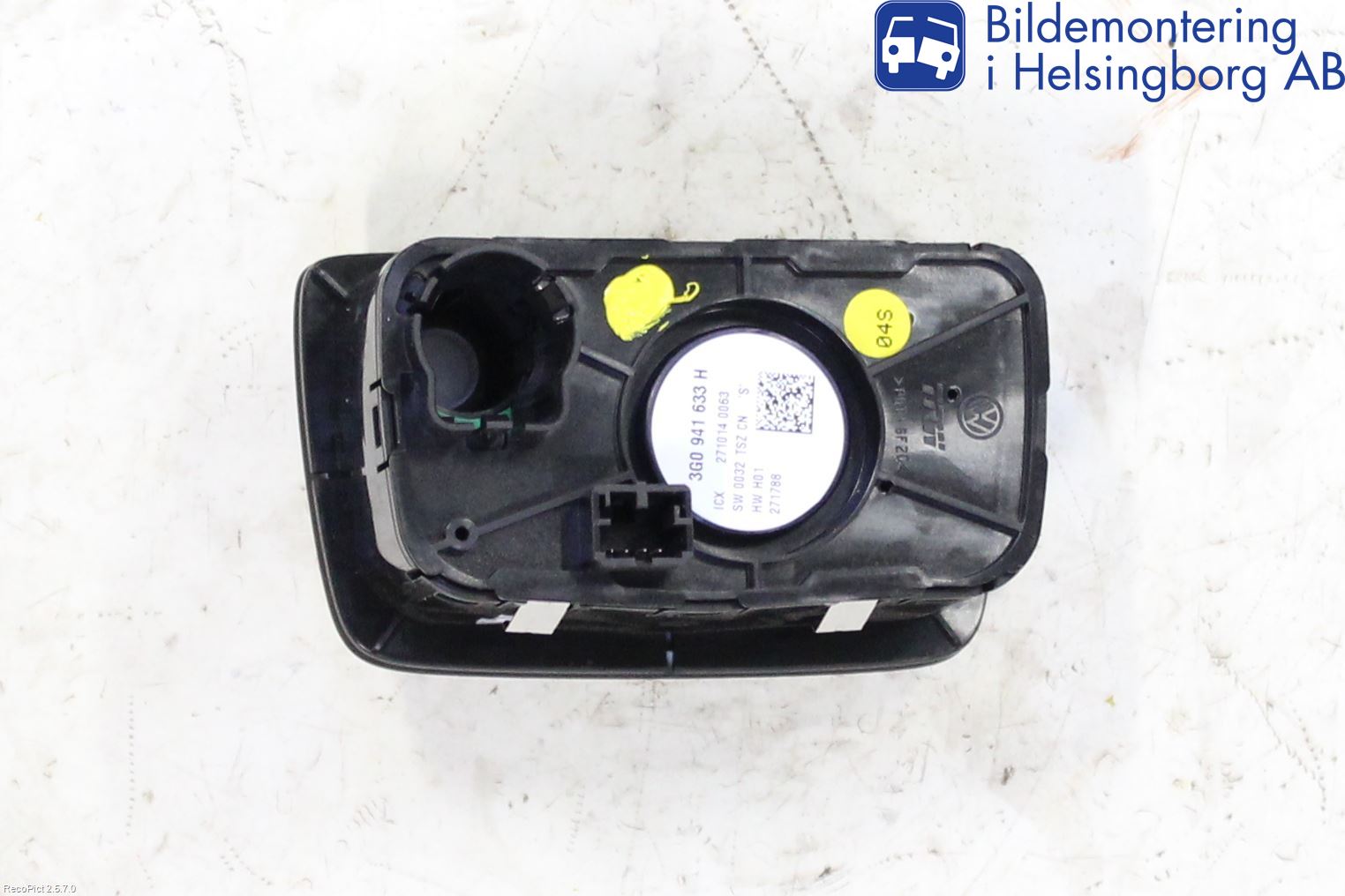 Volkswagen VW PASSAT 15-19 Strömställare Ljus