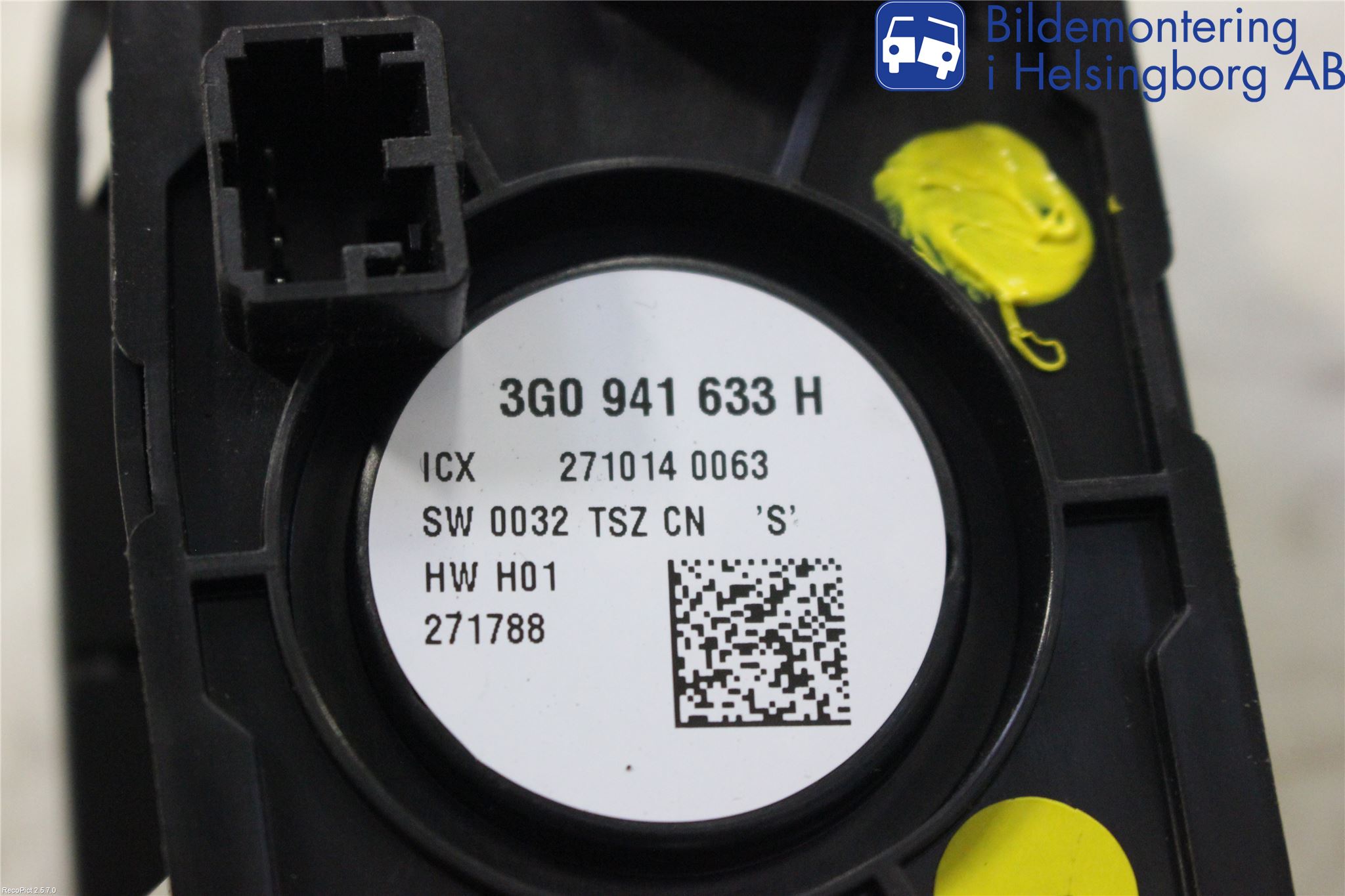 Volkswagen VW PASSAT 15-19 Strömställare Ljus