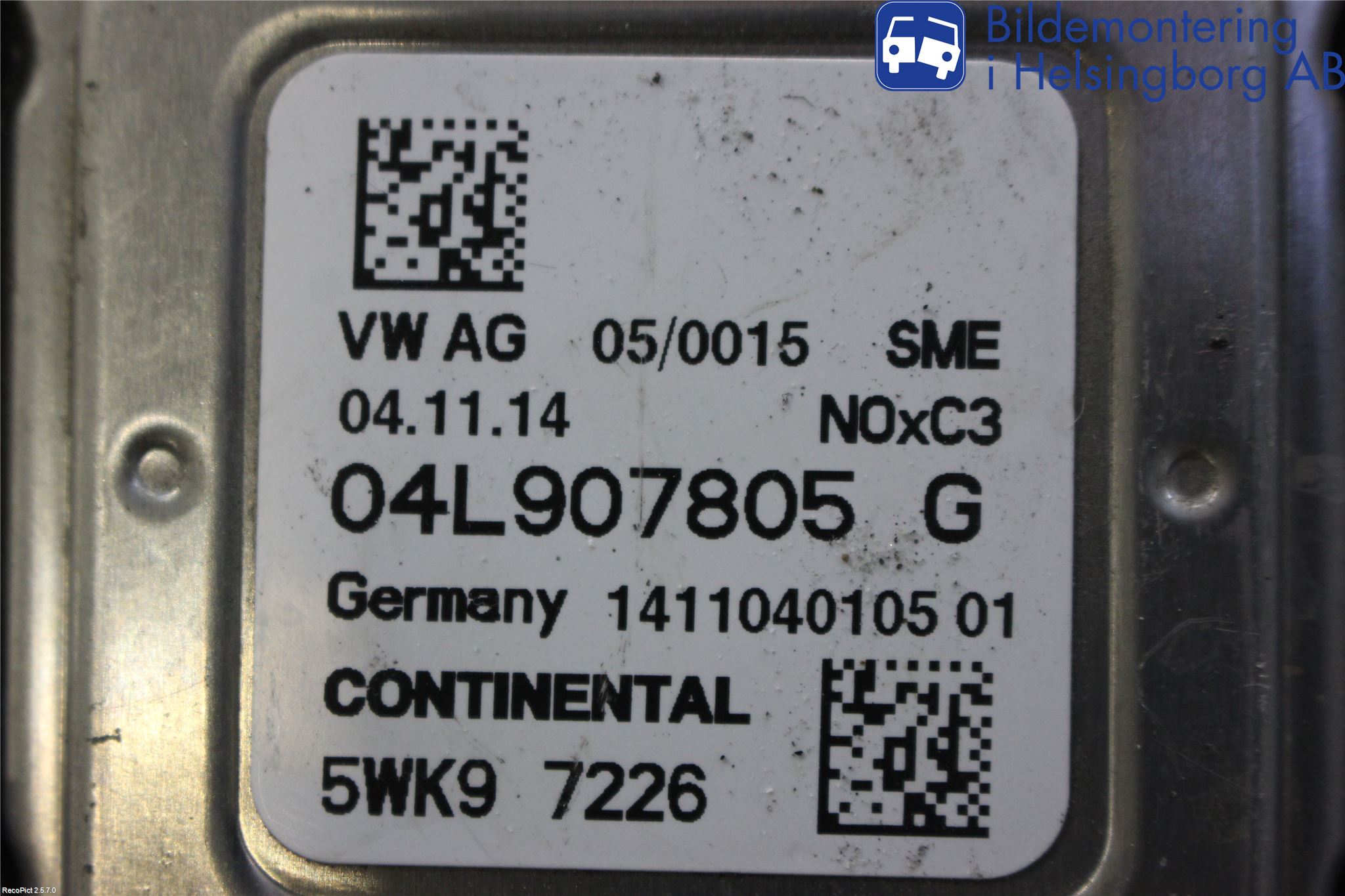 Volkswagen VW PASSAT 15-19 Injlambdasond