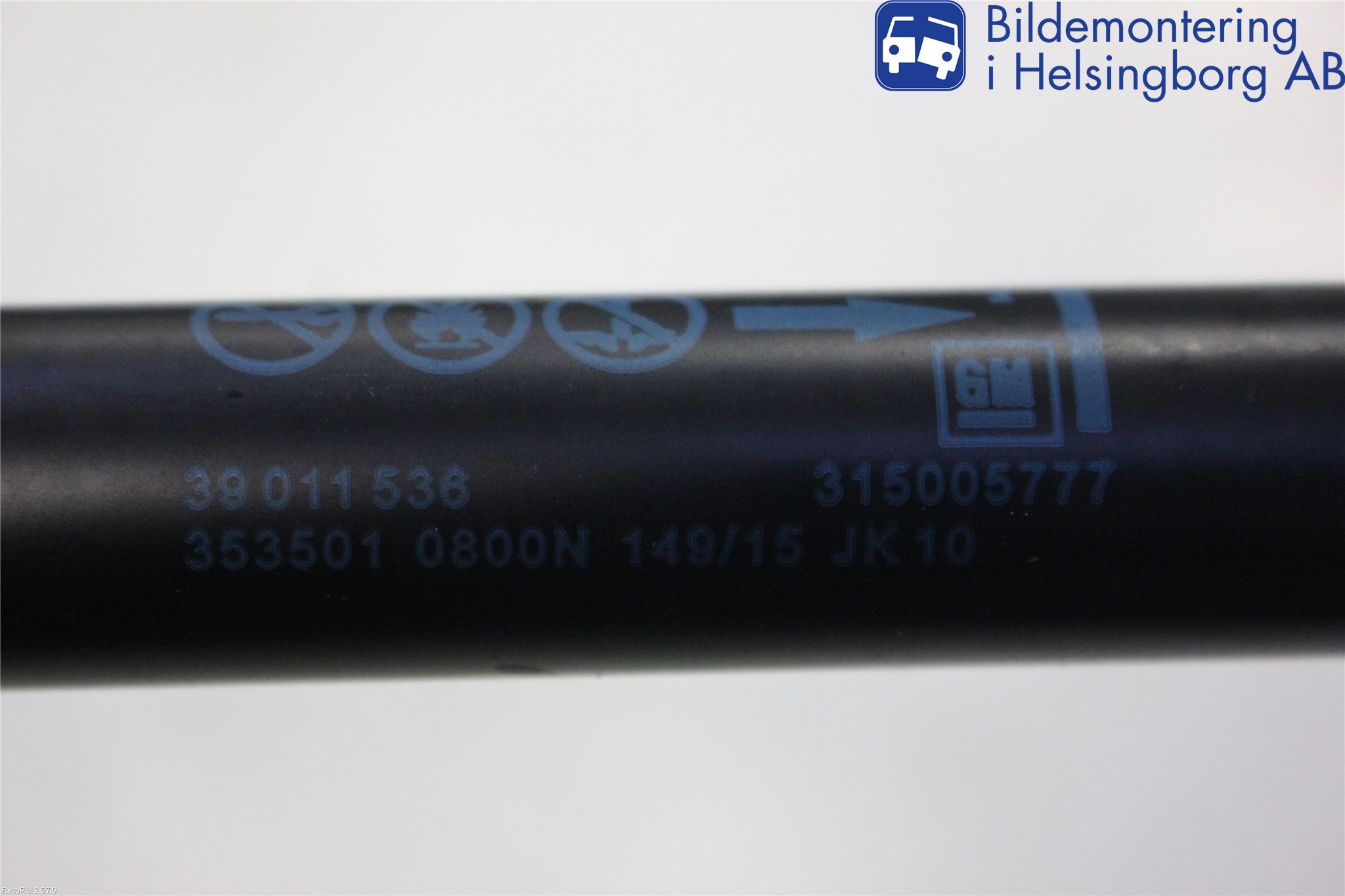 Opel INSIGNIA 09-16 Gasfjäder Baklucka