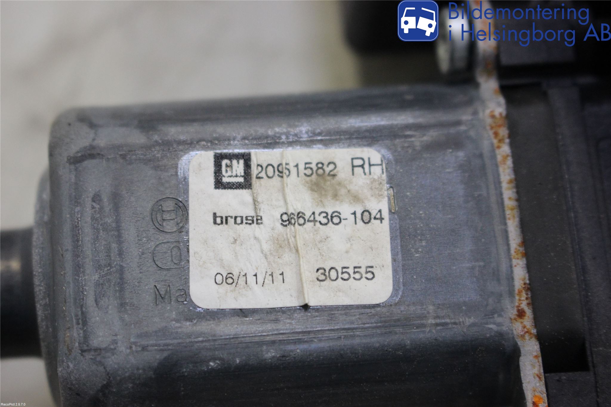 Opel INSIGNIA 09-16 Fönsterhiss El Kompl