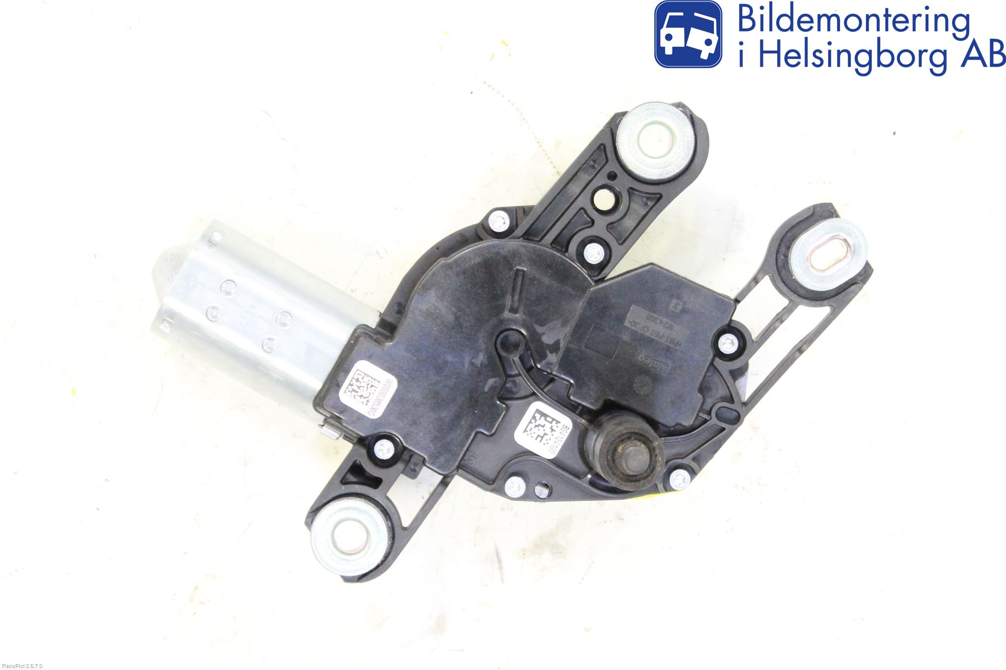 Volkswagen VW GOLF / E-GOLF VII 13-20 Torkarmotor Baklucka