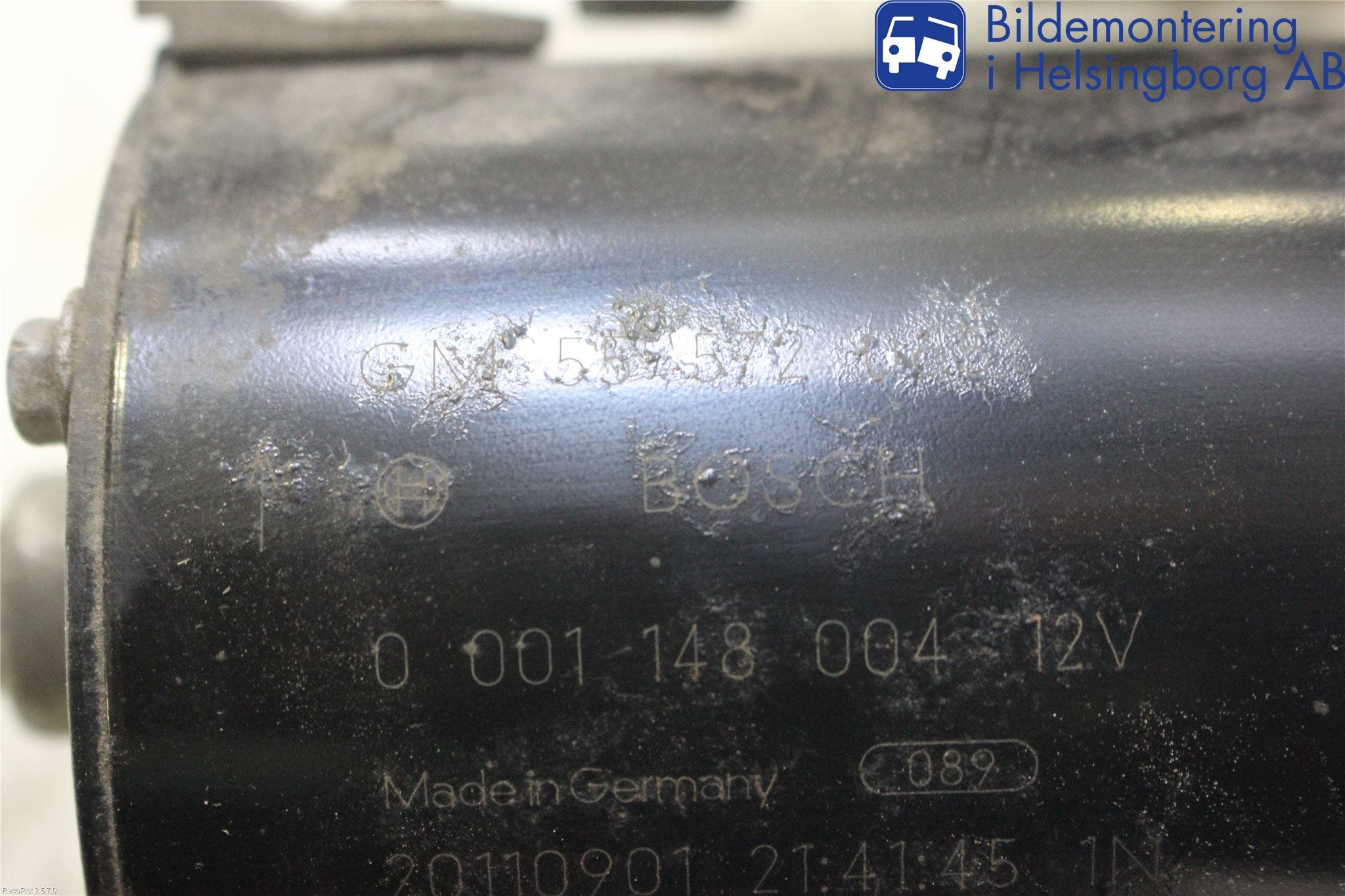 Opel INSIGNIA 09-16 Startmotor Diesel