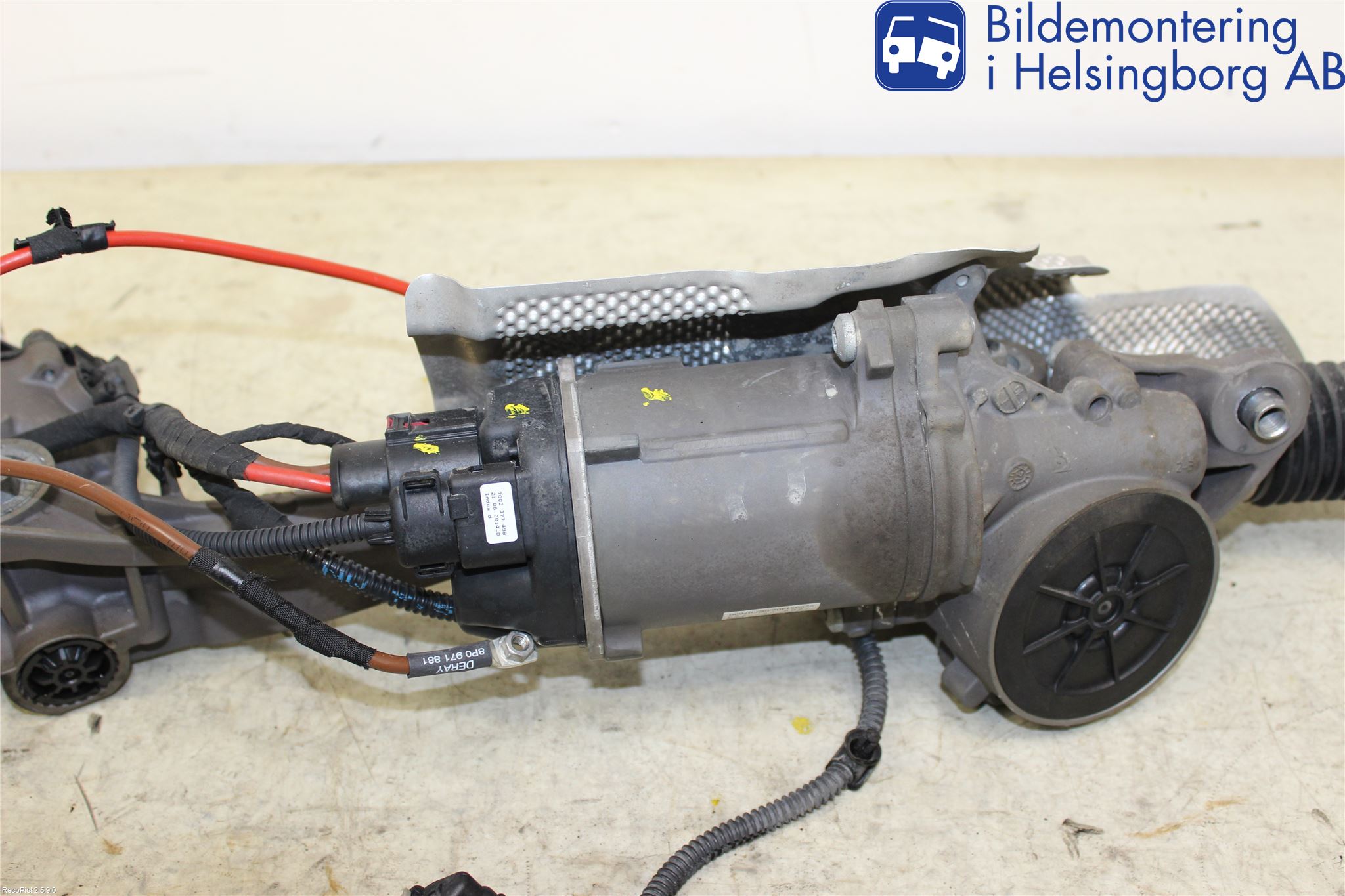 Volkswagen VW GOLF / E-GOLF VII 13-20 Styrväxel Servo -Snäcka
