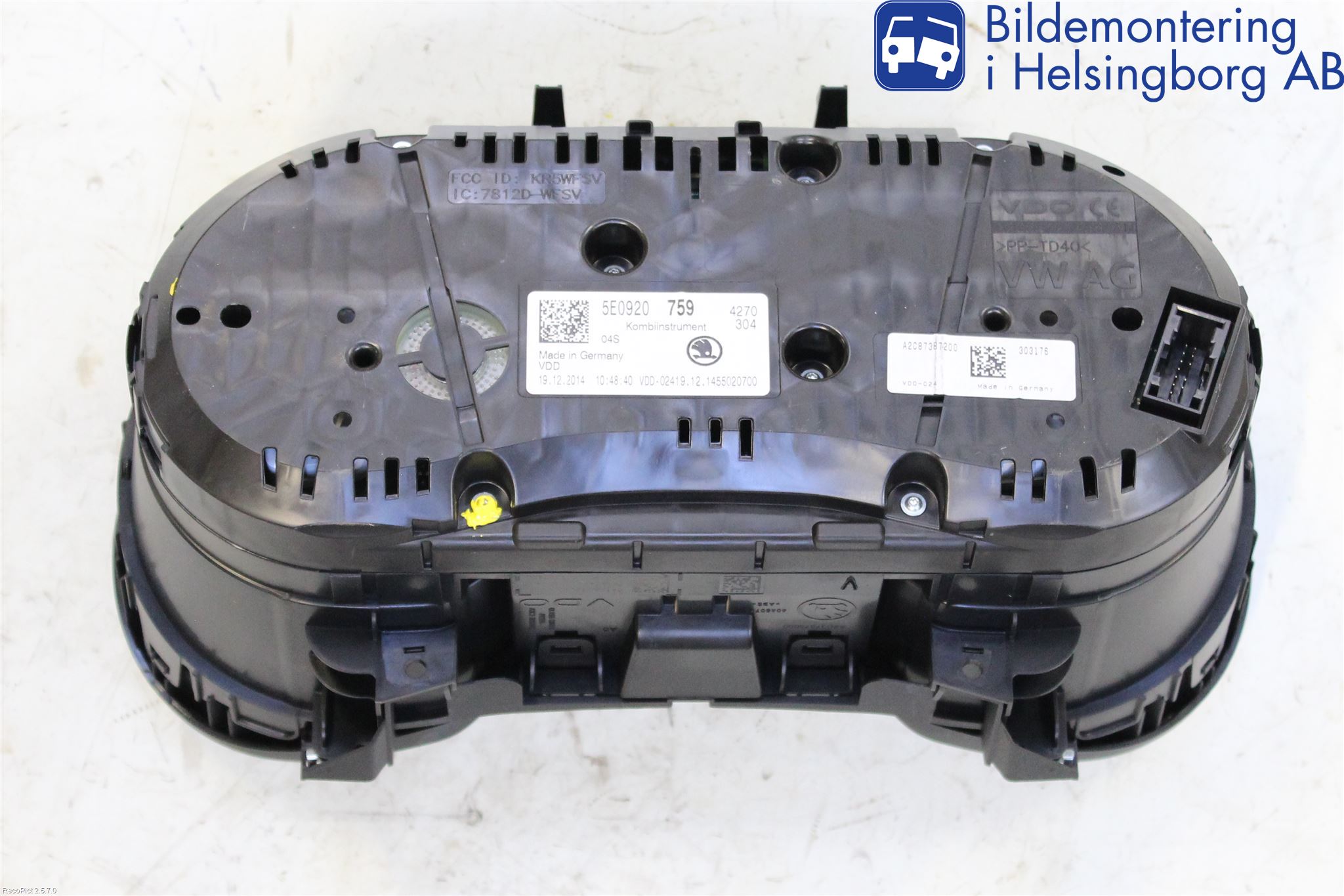 Skoda OCTAVIA (5E) 13-20 Instrument Komb