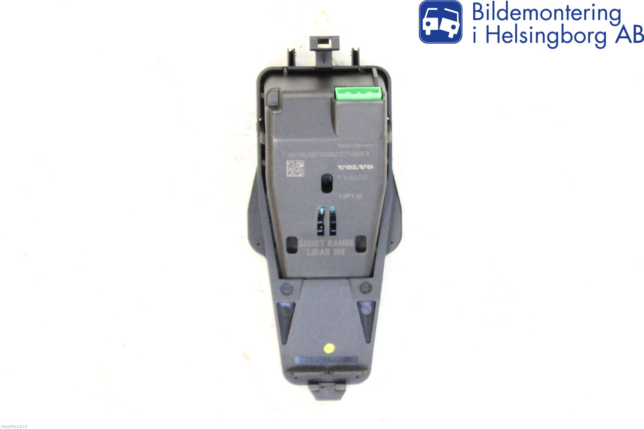 Volvo V70 08-13 Sensor Aktivt Kollisionsskydd