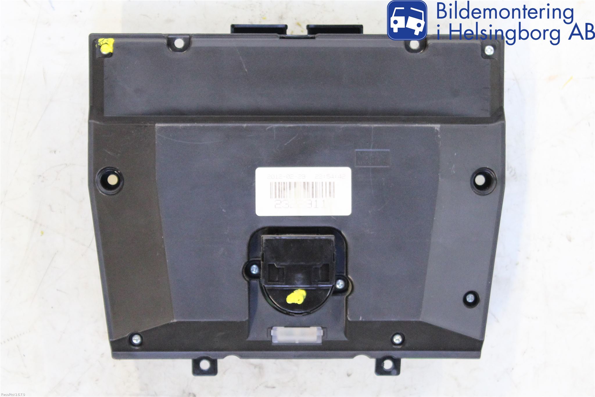 Volvo V70 08-13 Ac Styrenhet Ac Manöveren