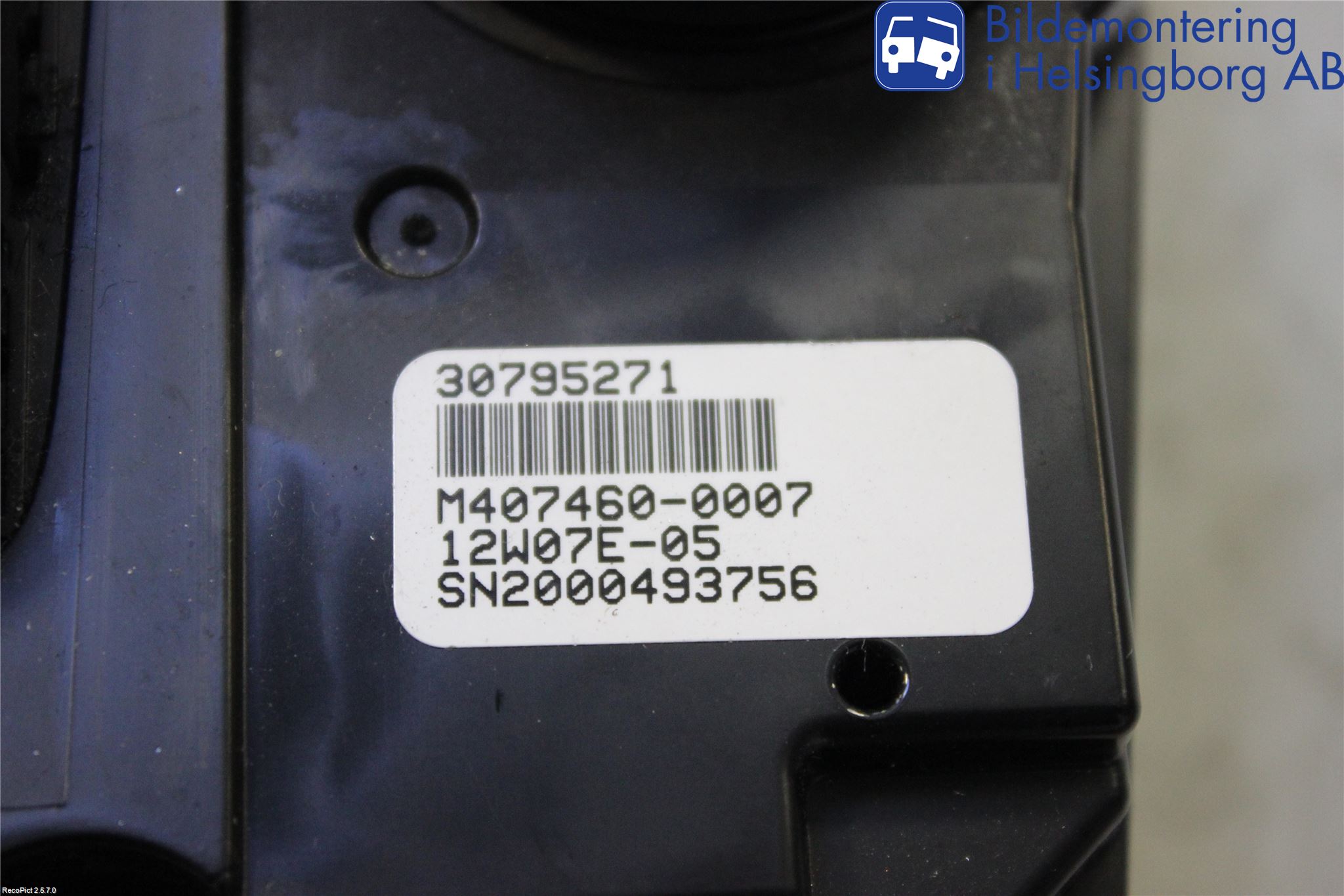 Volvo V70 08-13 Ac Styrenhet Ac Manöveren