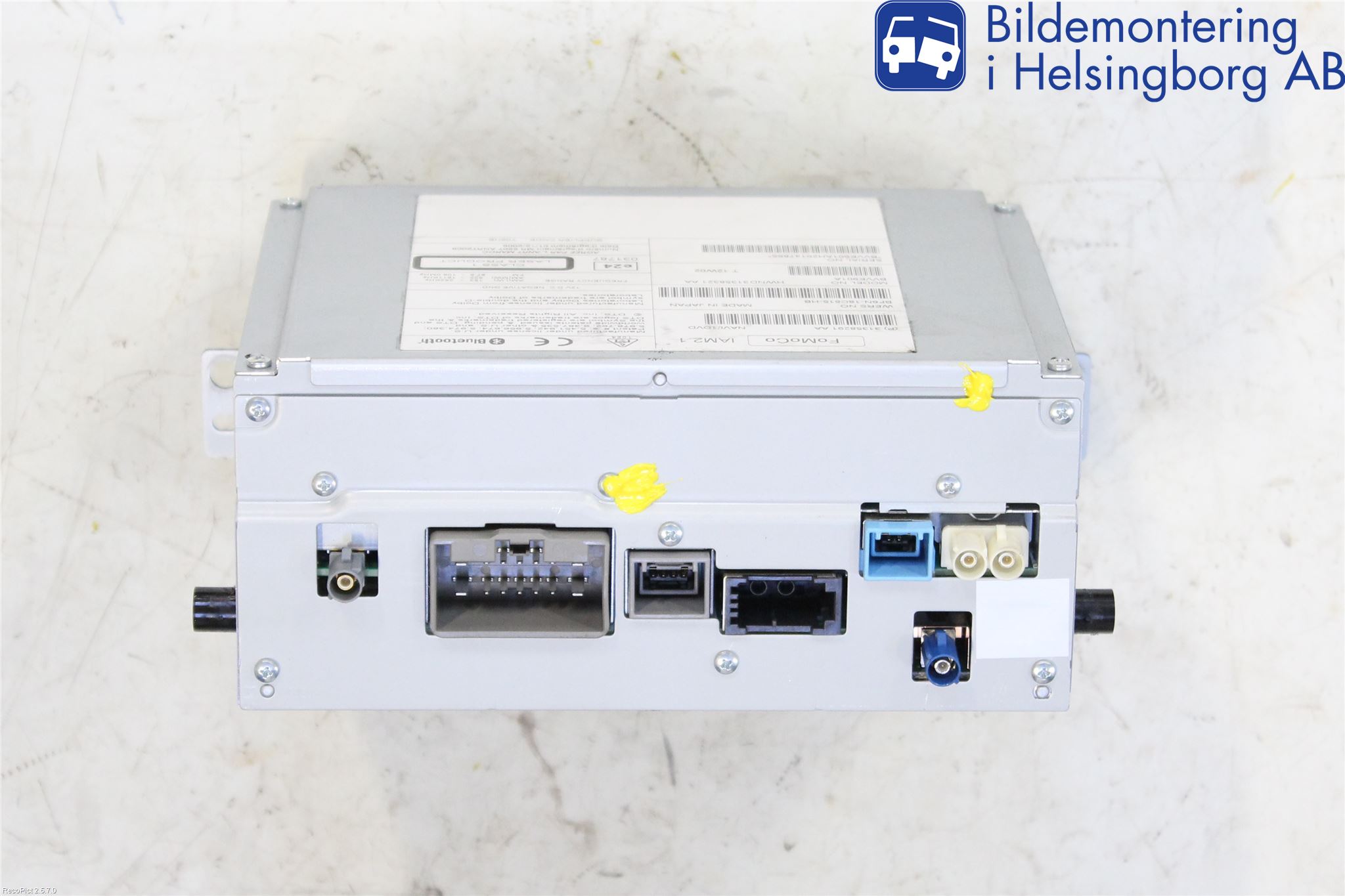 Volvo V70 08-13 Cd Radio - Multimediapanel