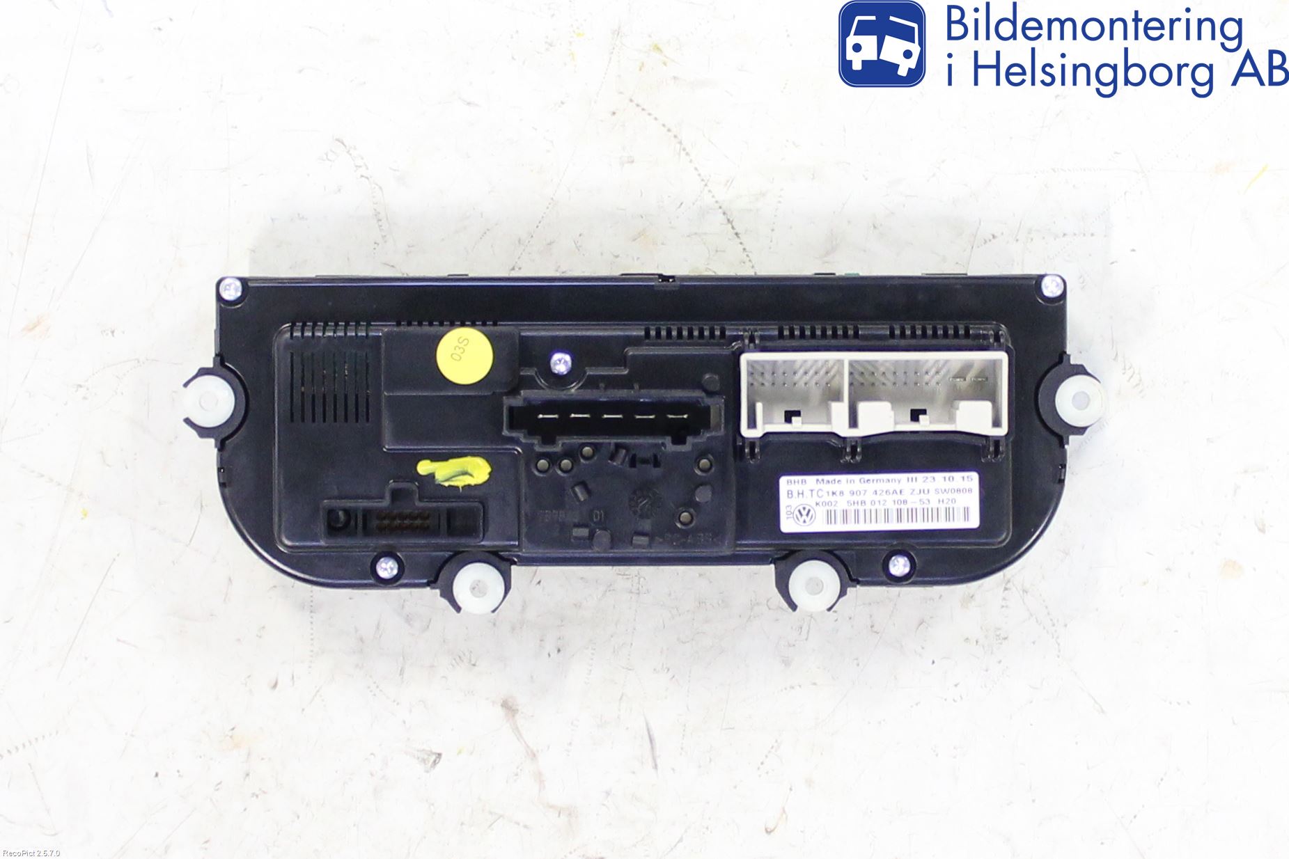 Volkswagen VW CADDY 11-15 Ac Styrenhet Ac Manöveren
