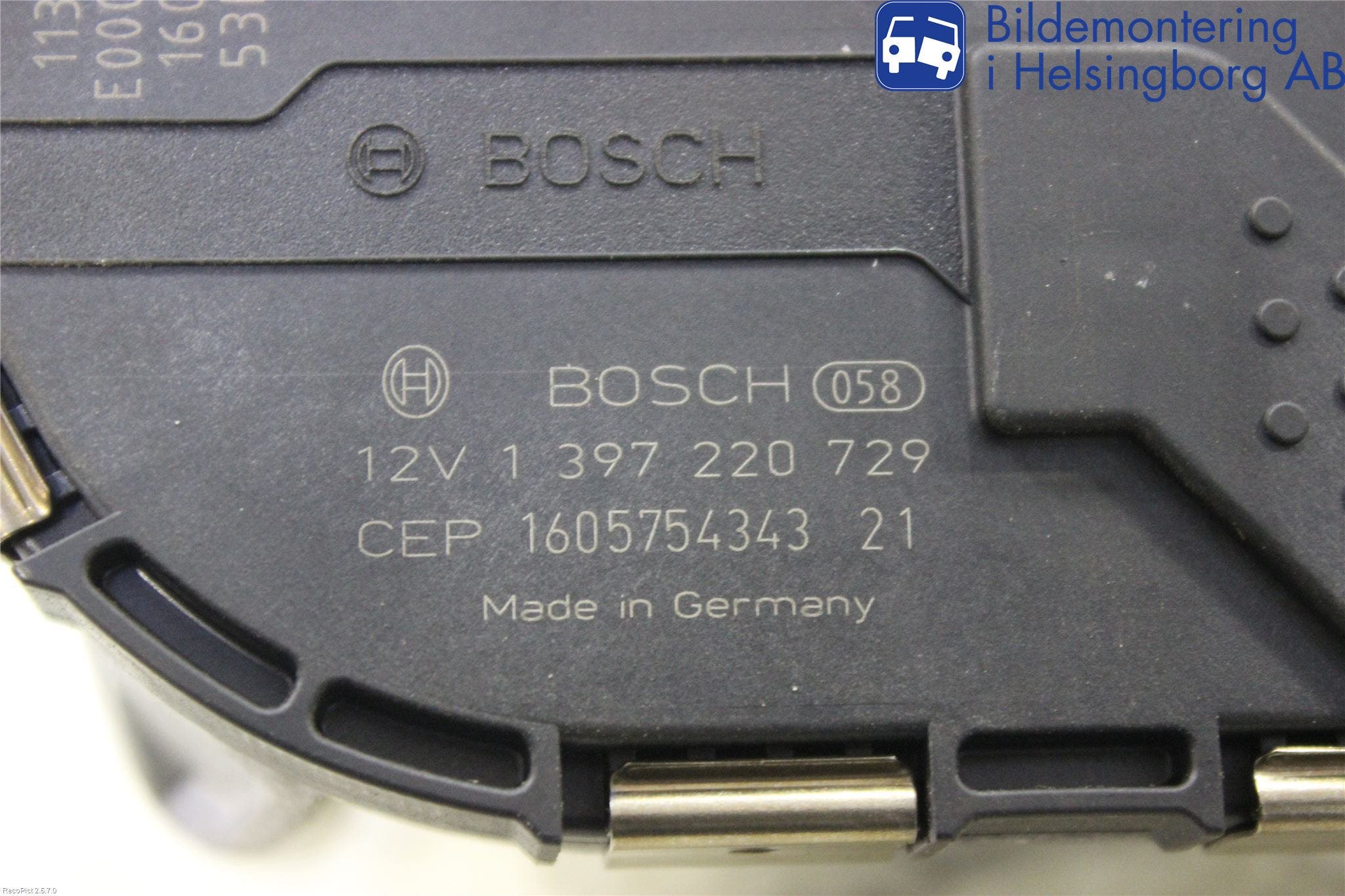 Mercedes-Benz MB C-KLASS (W205) 14-21 Torkarmotor Vindruta