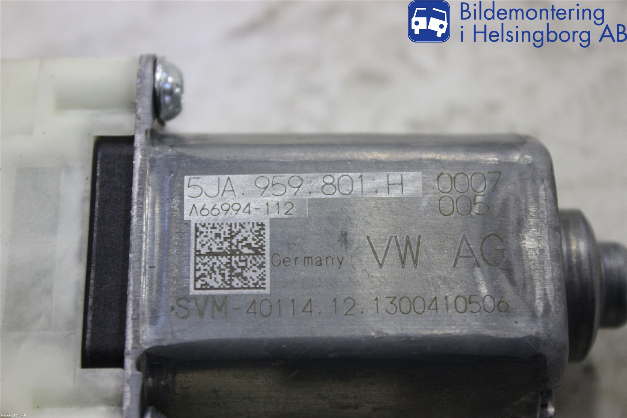 Skoda RAPID Fönsterhissmotor