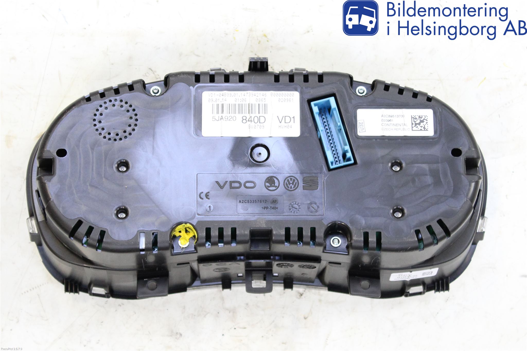 Skoda RAPID Instrument Komb