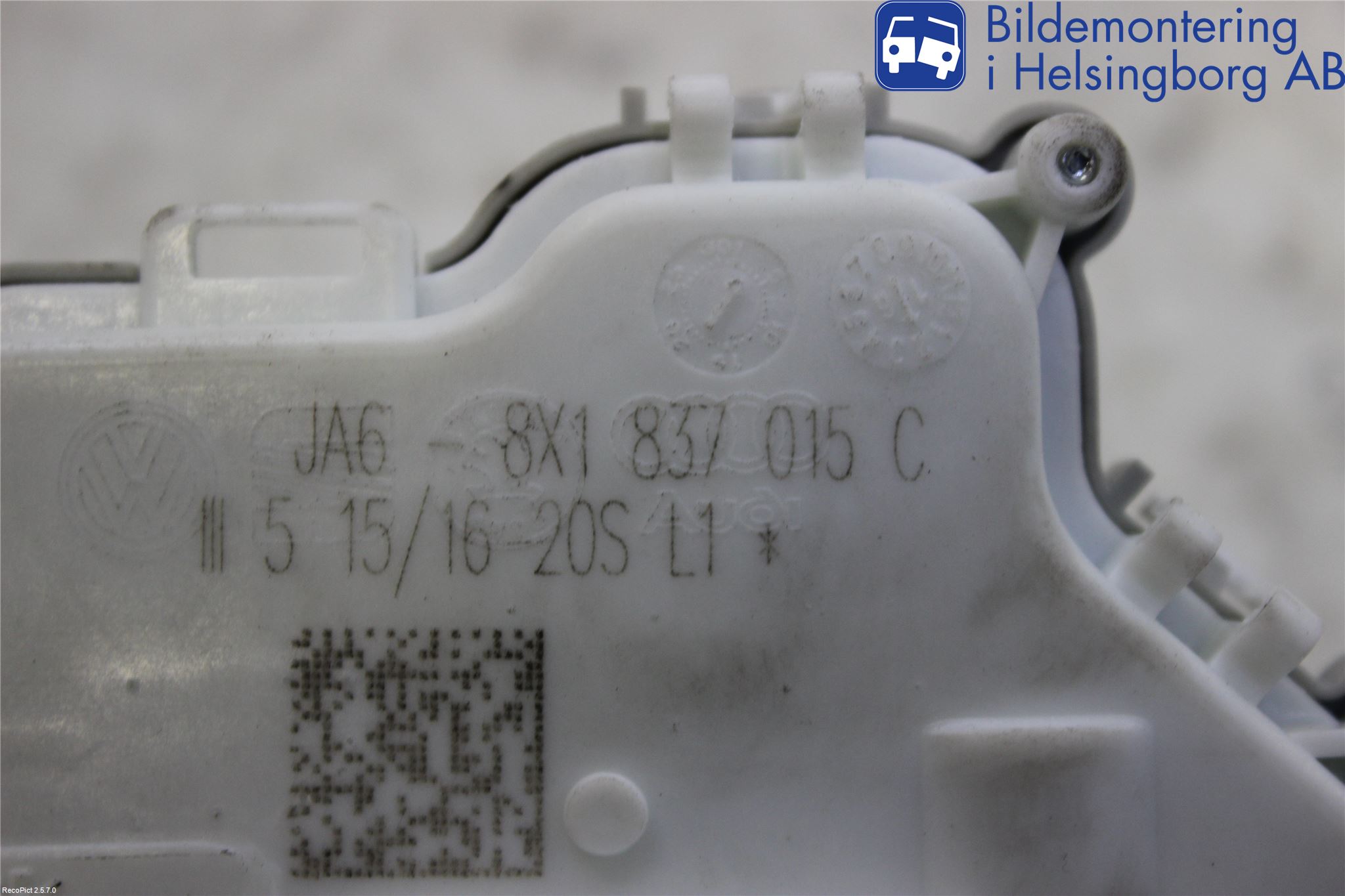 Audi A1/S1 11-18 Centrallåsmotor Vänster