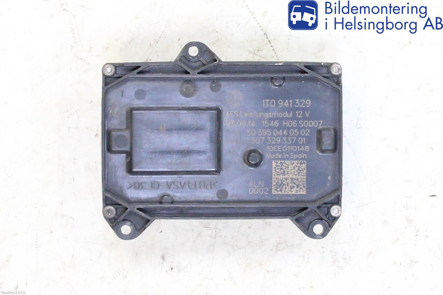 Volkswagen VW SHARAN 11- Styrenhet Strålkastare