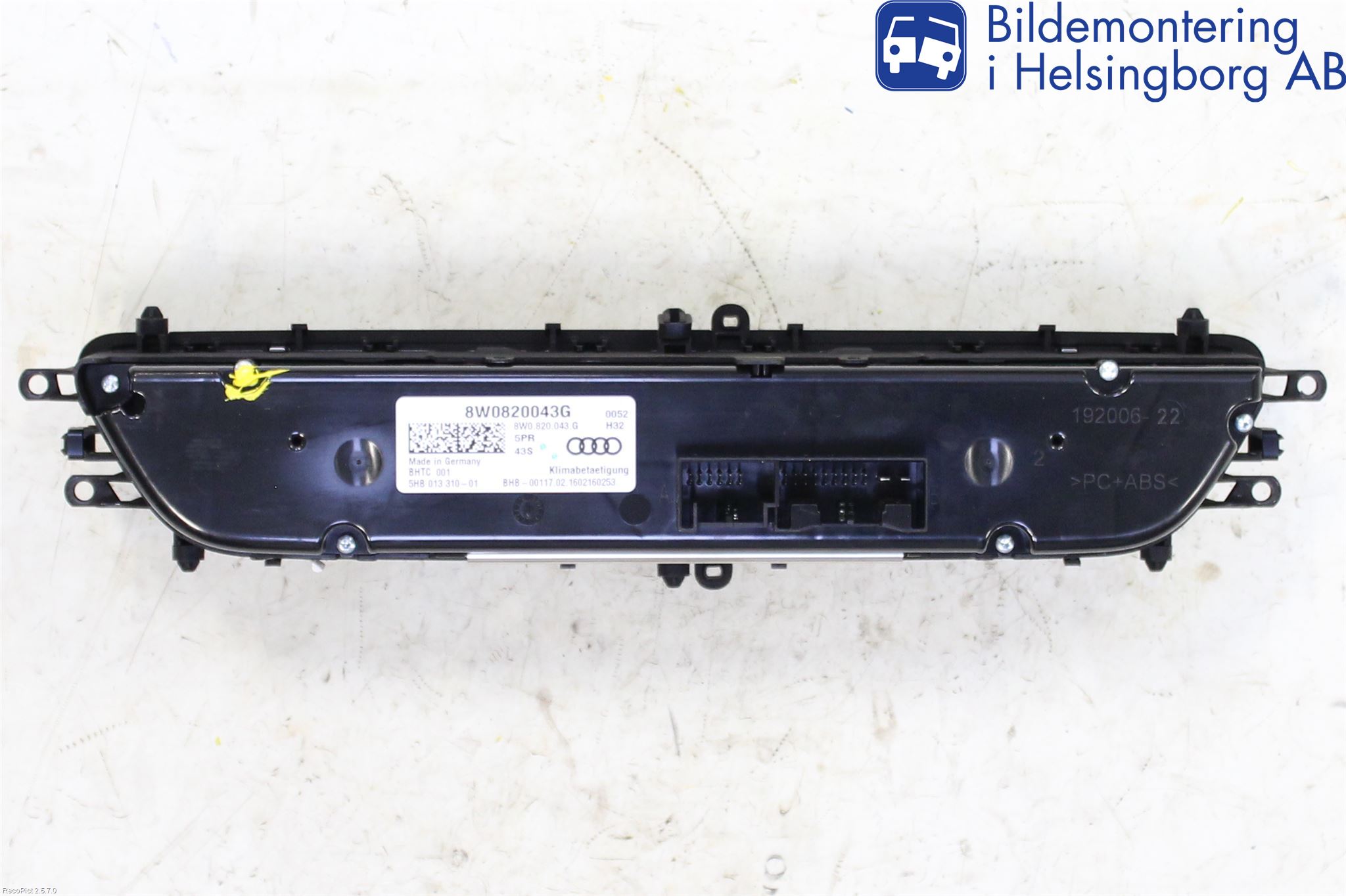 Audi A4/S4 B9 16-19 Ac Styrenhet Ac Manöveren