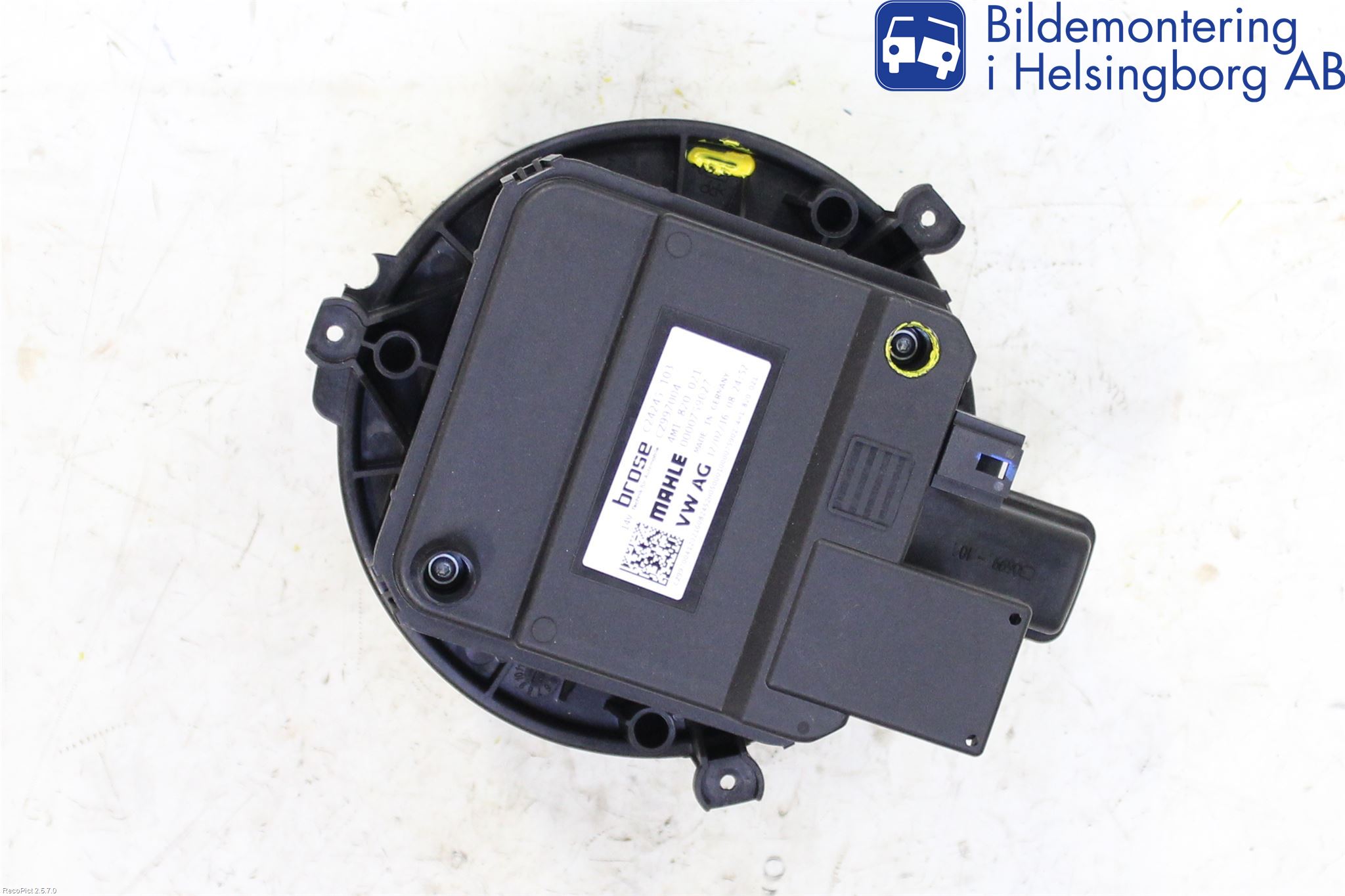 Audi A4/S4 B9 16-19 Värmefläkt