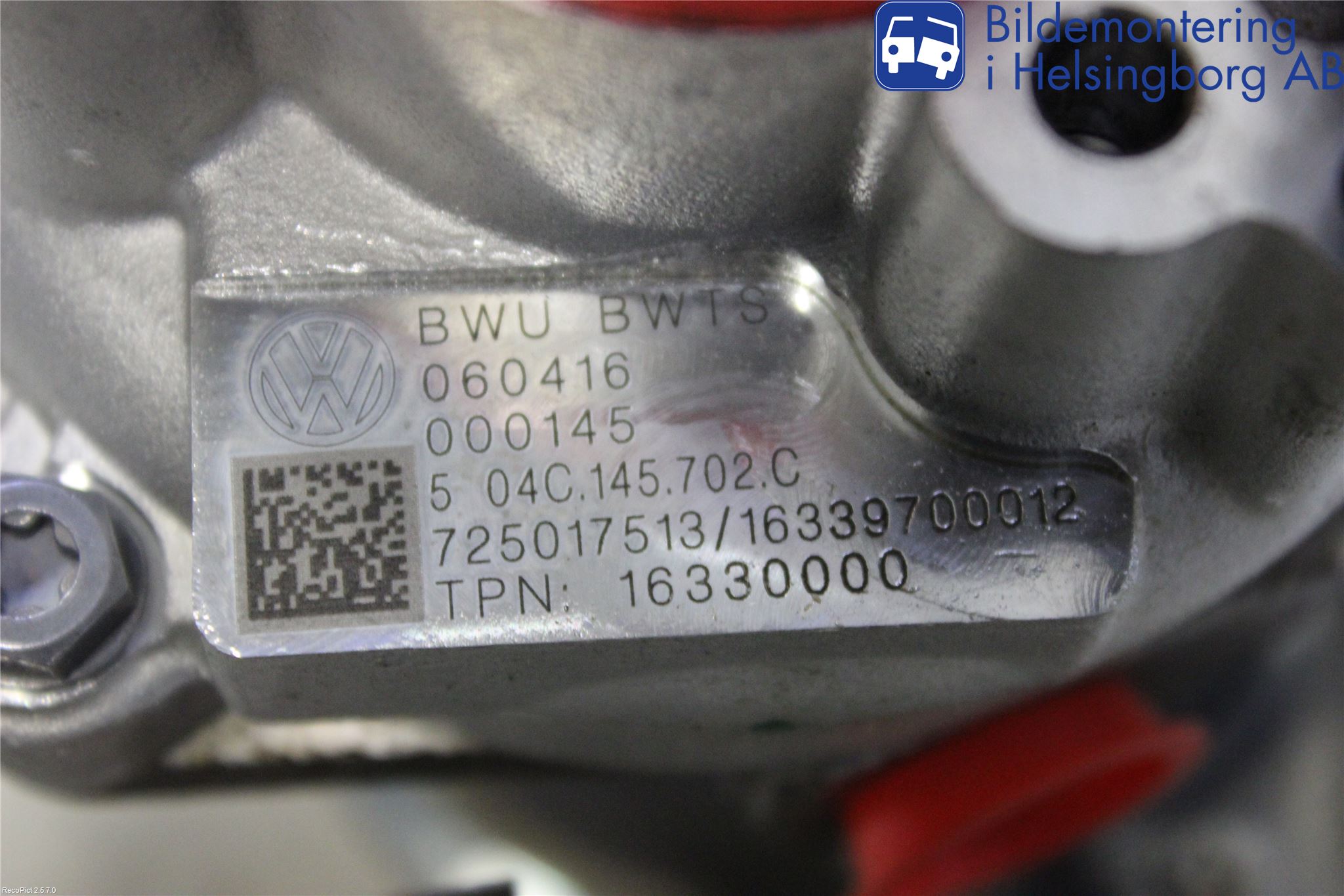 Audi A1/S1 11-18 Turboaggregat