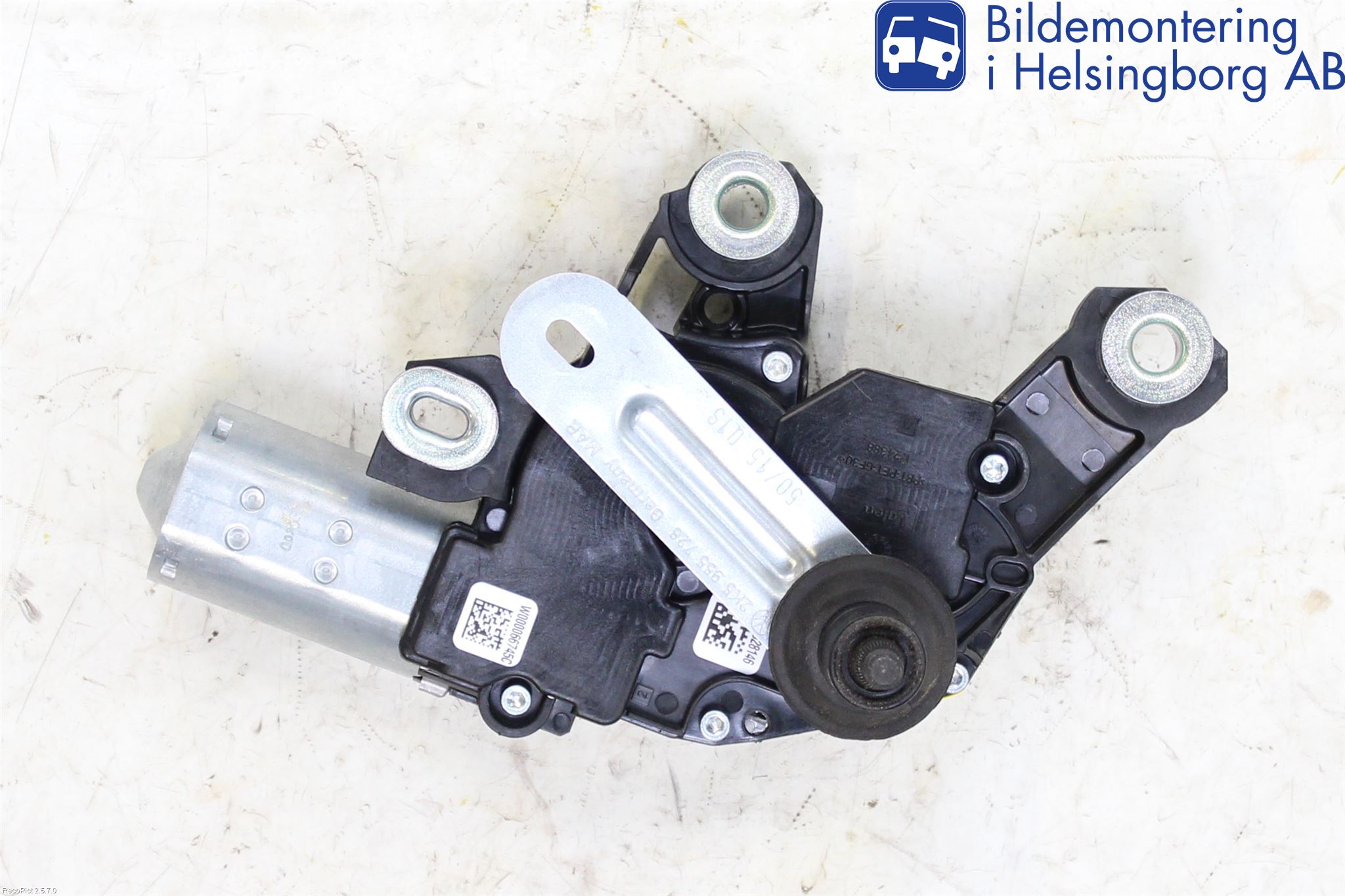 Volkswagen VW CADDY 11-15 Torkarmotor Baklucka