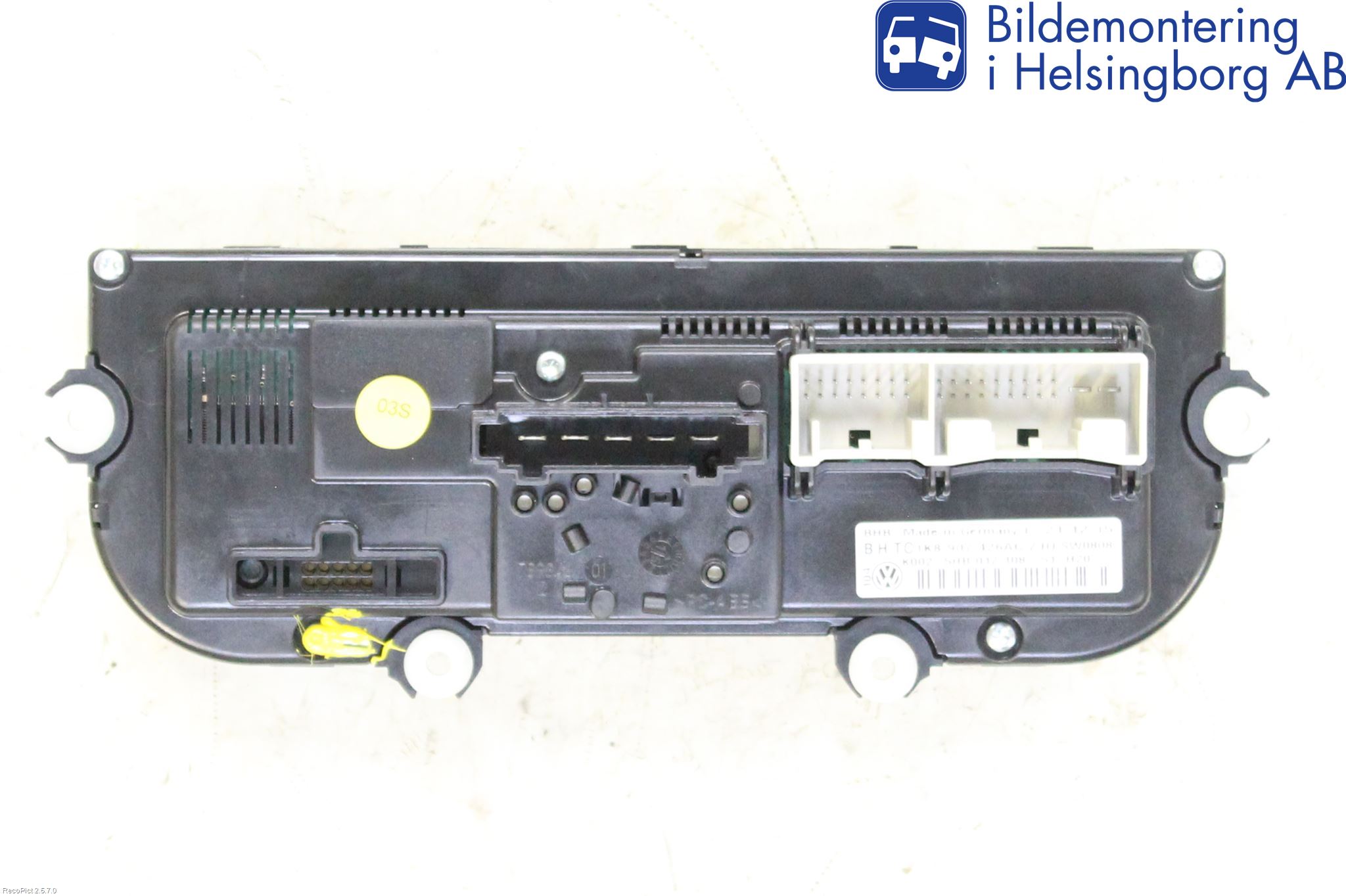 Volkswagen VW CADDY 11-15 Ac Styrenhet Ac Manöveren