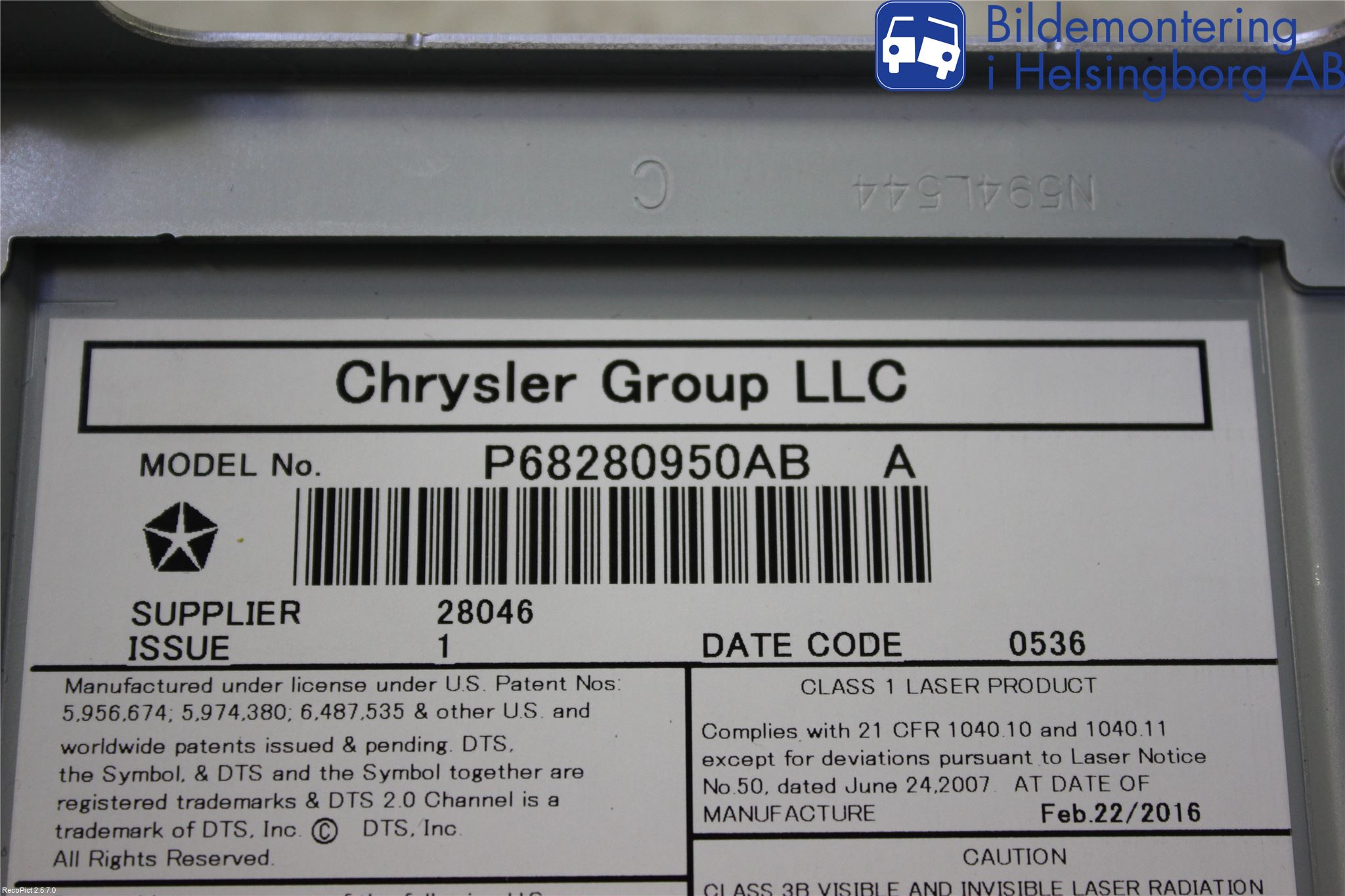 Jeep GRAND CHEROKEE 10-20 Dvd