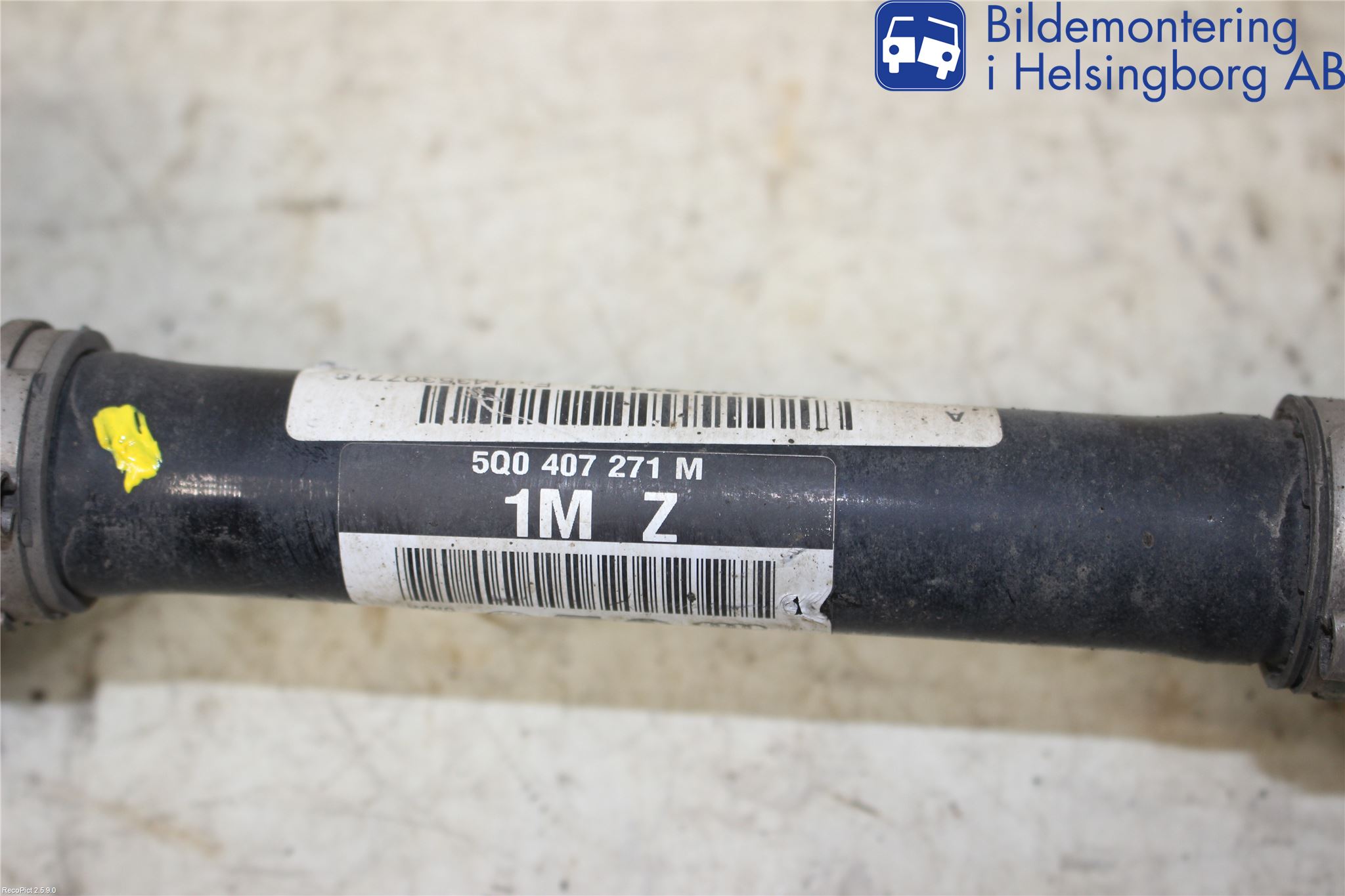 Volkswagen VW GOLF / E-GOLF VII 13-20 Drivaxel Fram Vänster