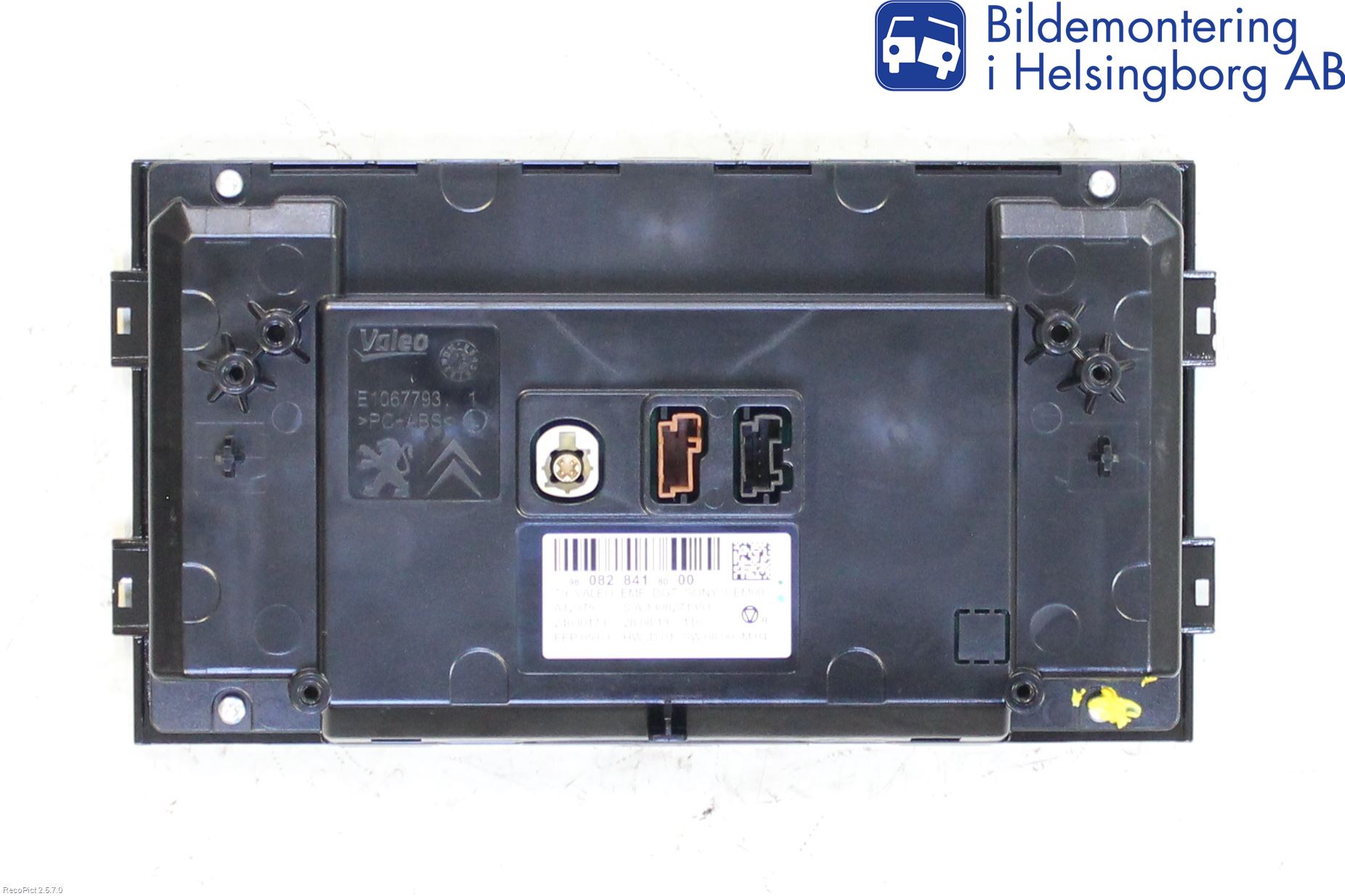 Peugeot 308 14-21 Kontrolldisplay