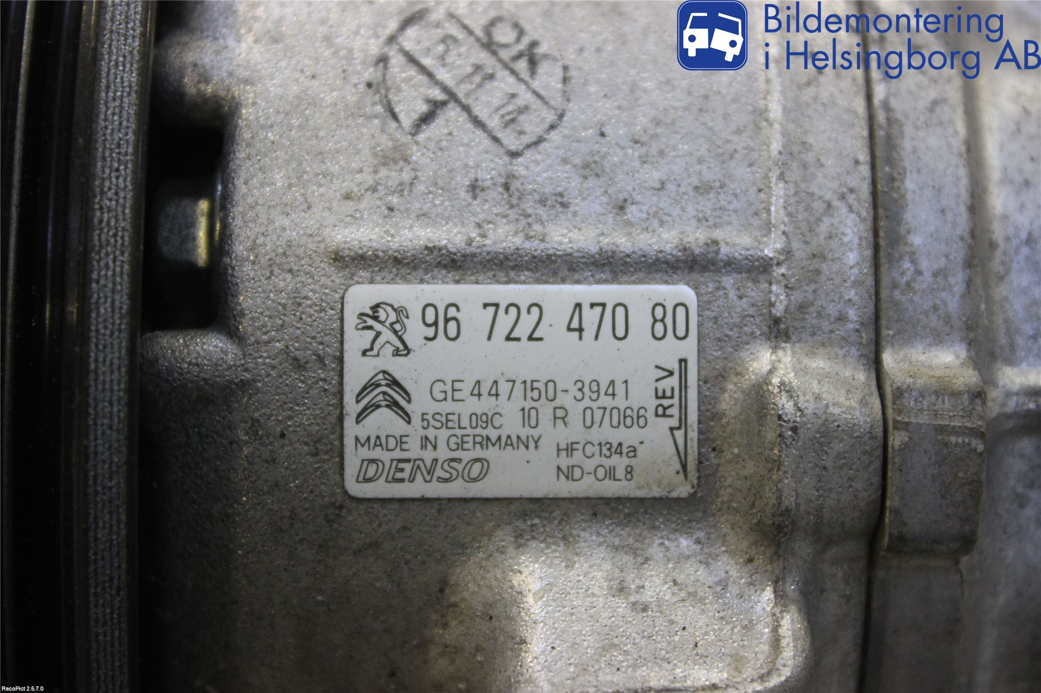 Peugeot 2008 13-20 Ac Kompressor