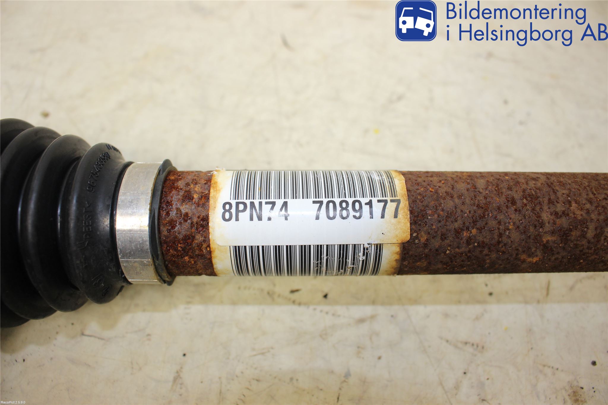 Peugeot 308 14-21 Drivaxel Fram Vänster