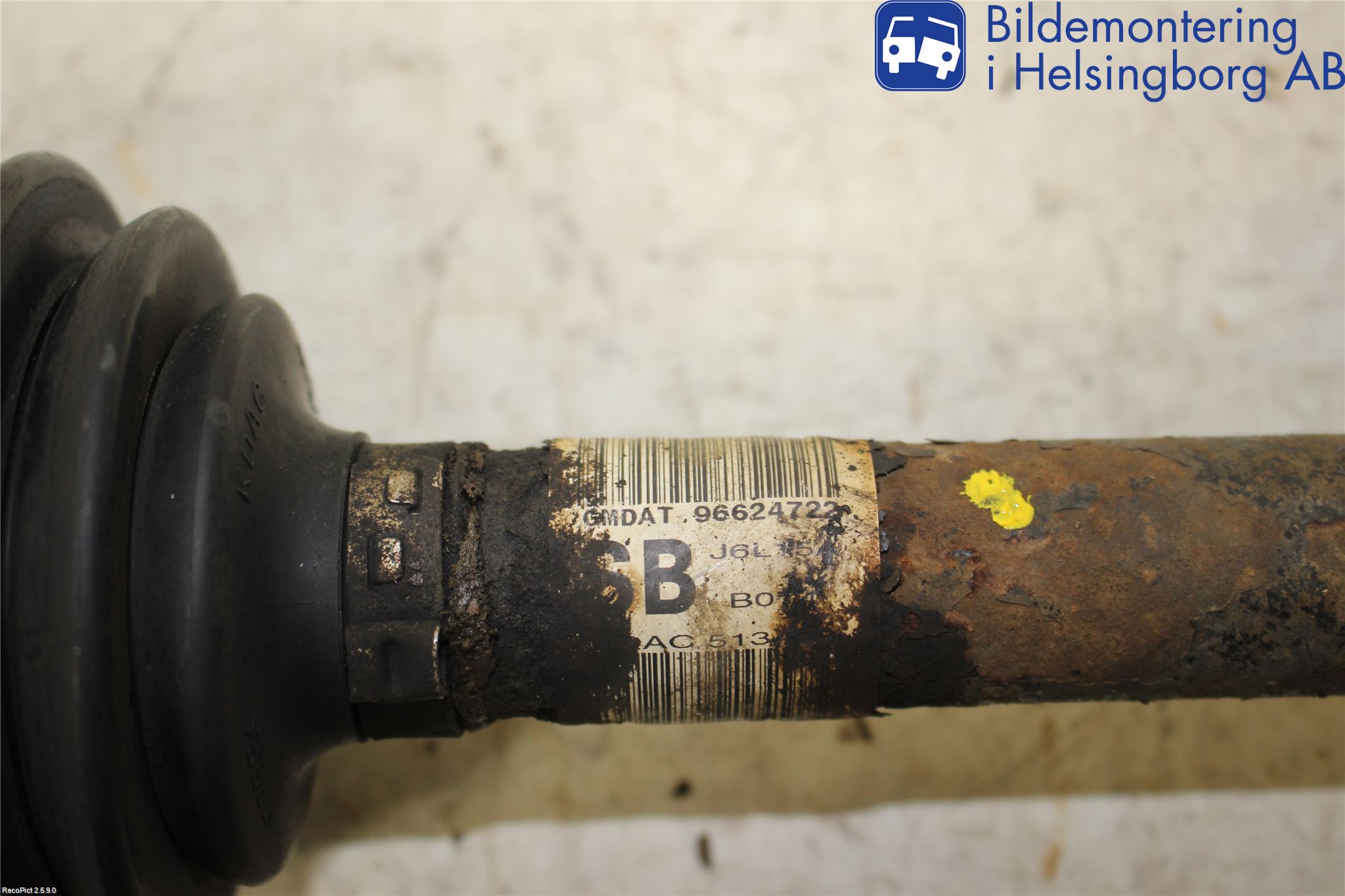 Opel ANTARA Drivaxel Fram Höger