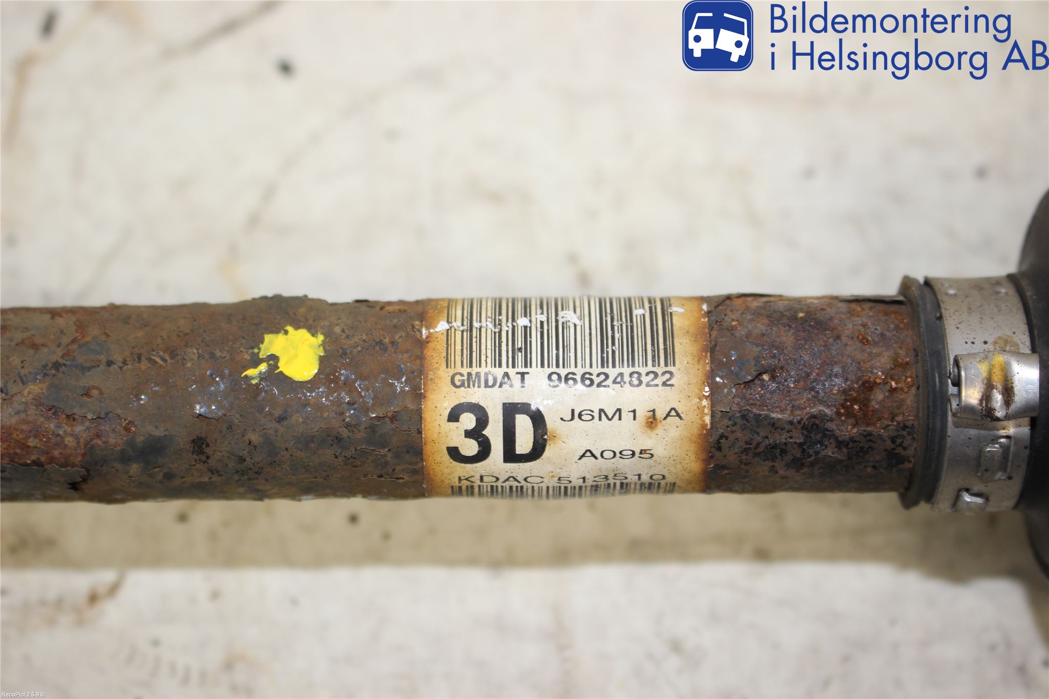 Opel ANTARA Drivaxel Bak Höger