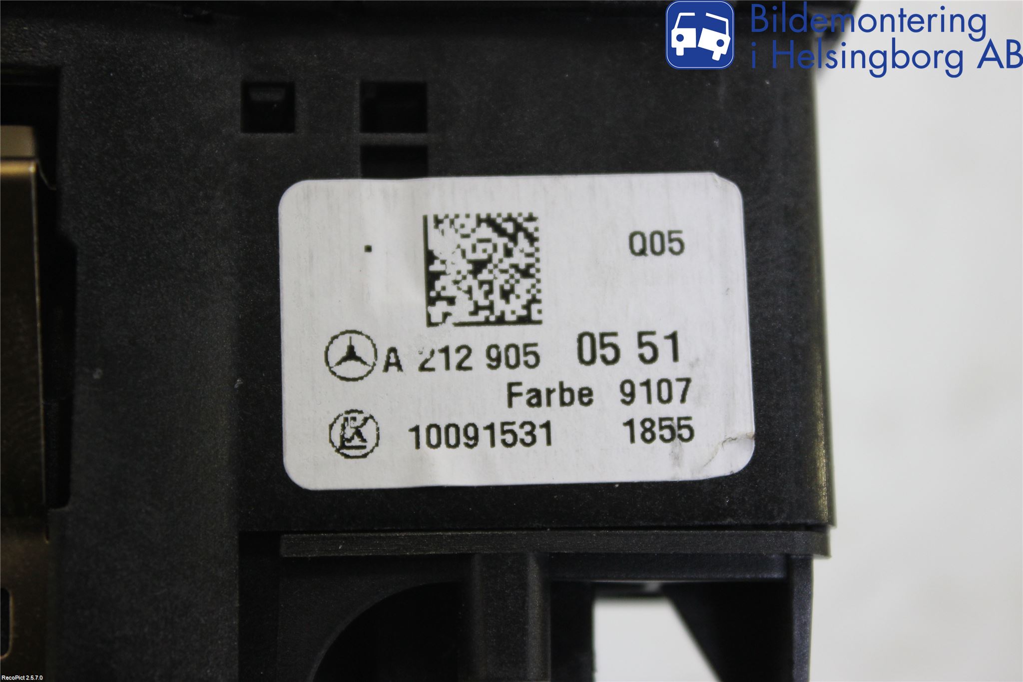 Mercedes-Benz MB CLA-KLASS (C117/X117) 13-19 Strömställare Ljus