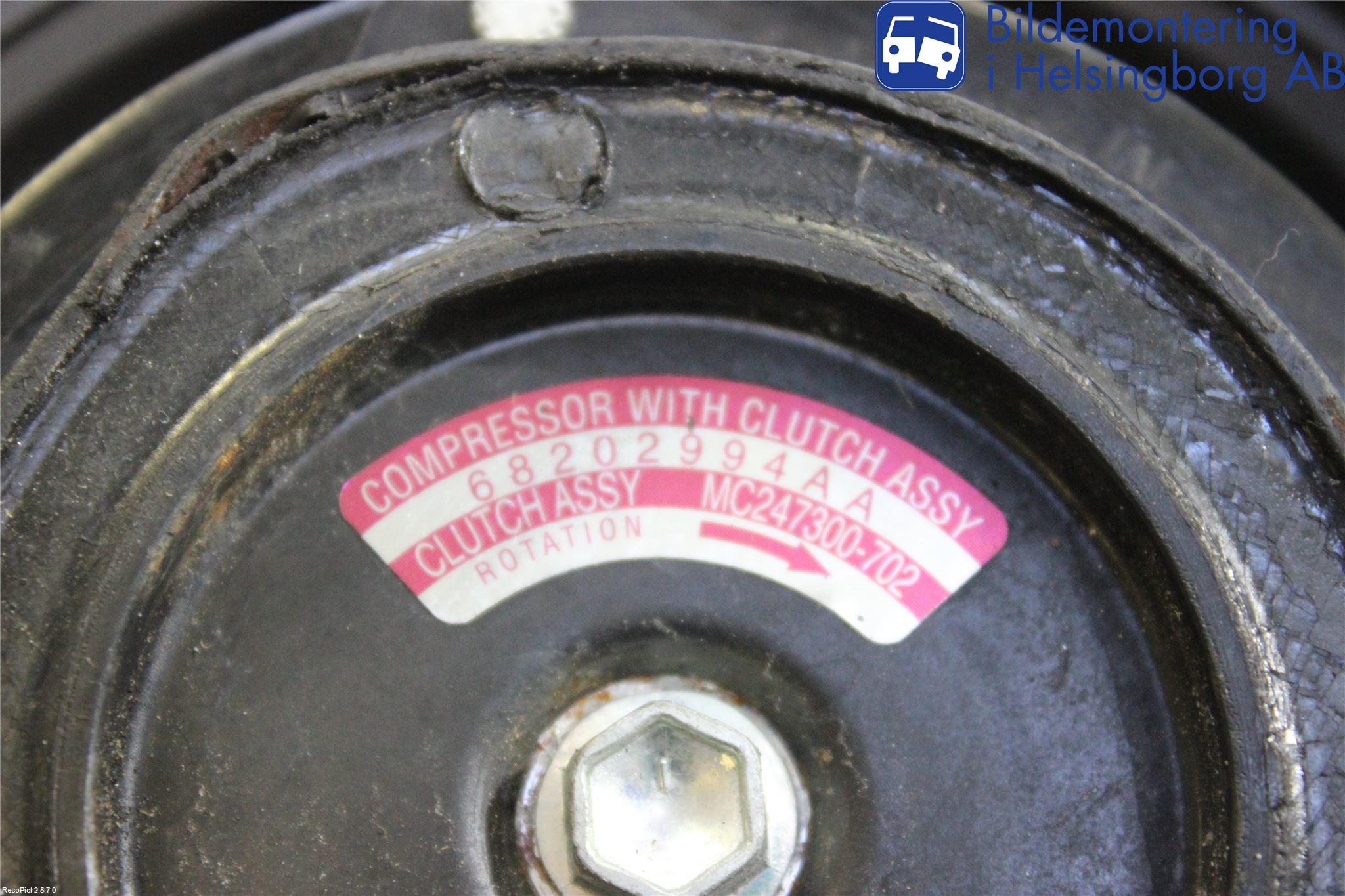 Jeep GRAND CHEROKEE 10-20 Ac Kompressor