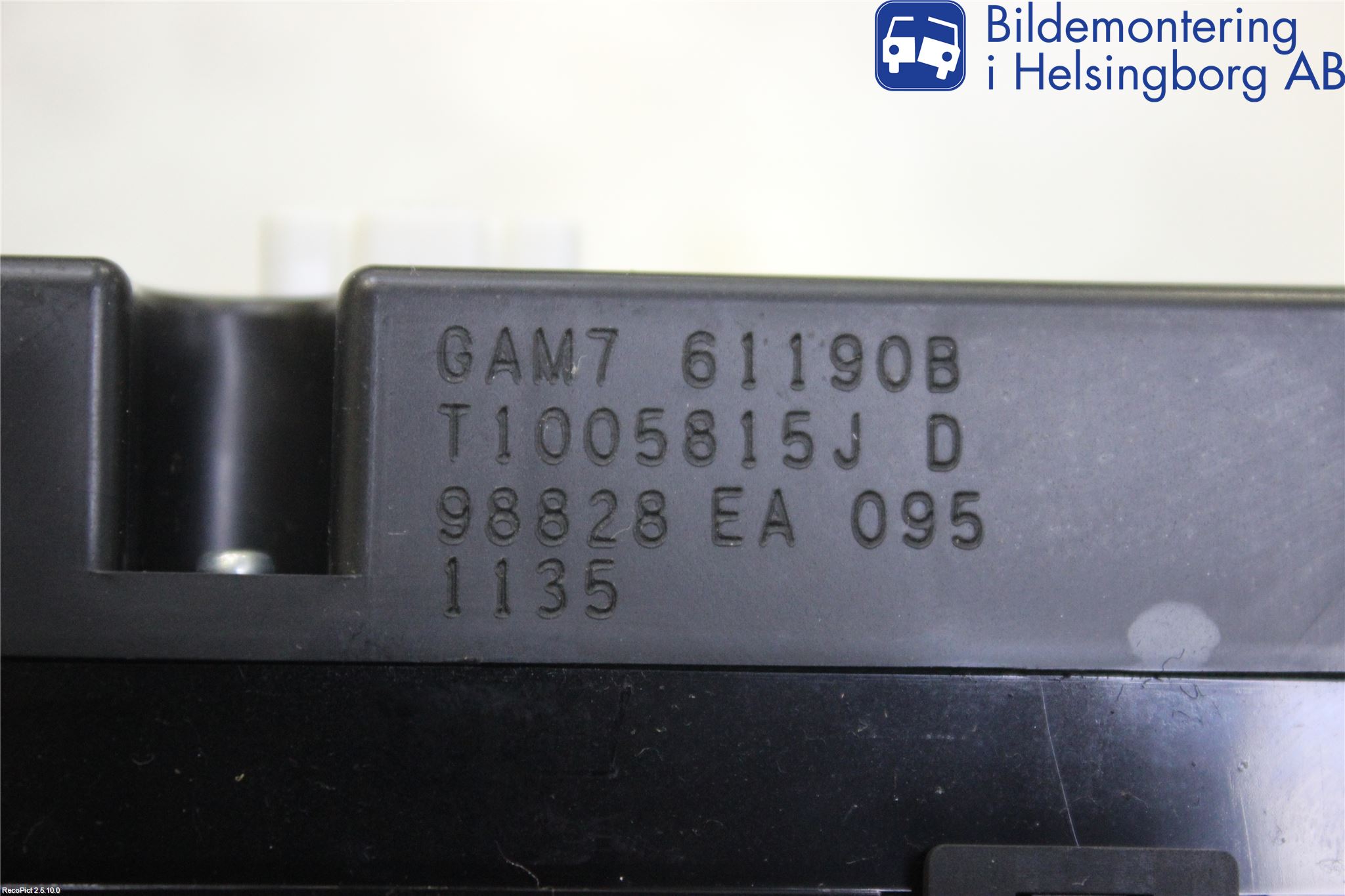 Mazda 6 08-13 Ac Styrenhet Ac Manöveren