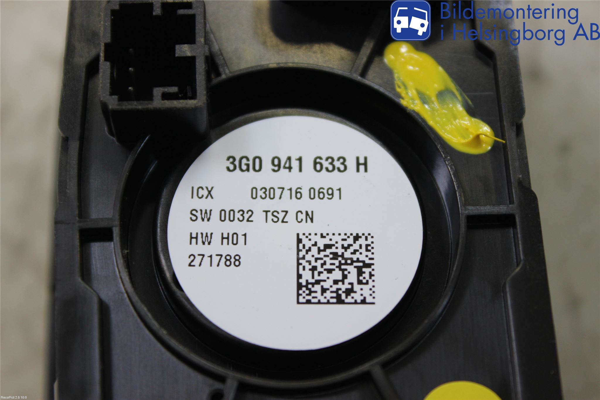 Volkswagen VW PASSAT 15-19 Strömställare Ljus