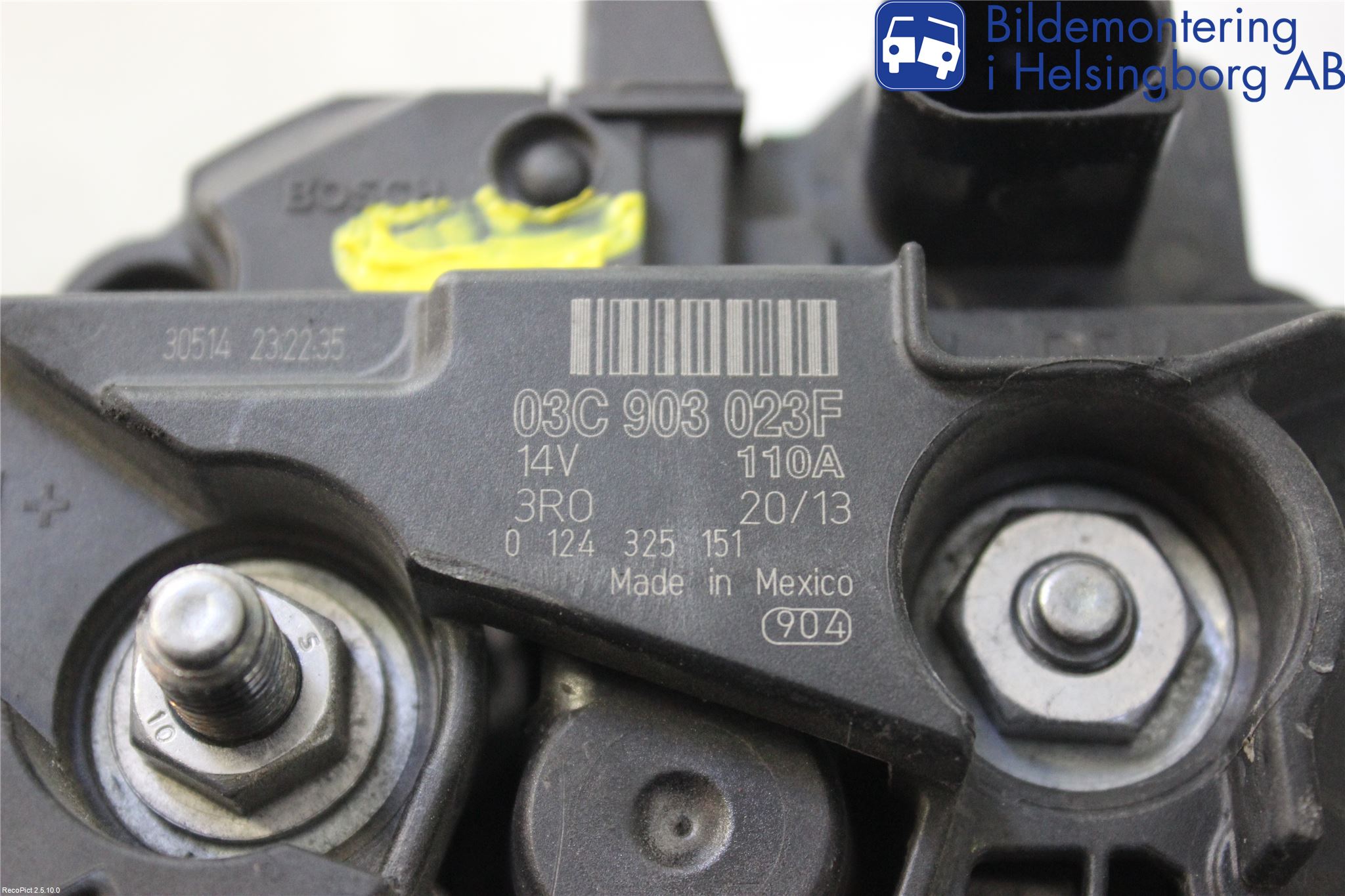 Volkswagen VW BEETLE 12- Generator