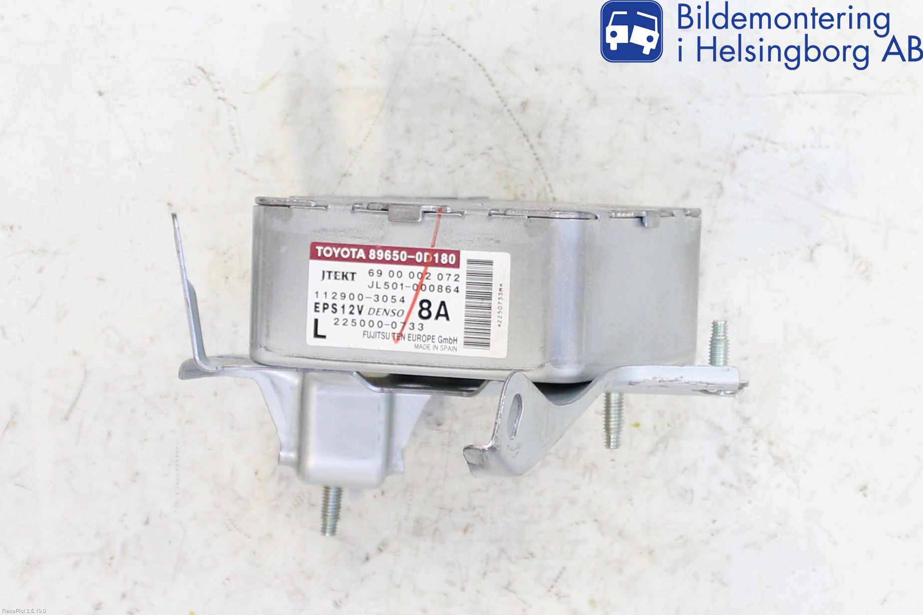 Toyota YARIS XP90 06-11 Styrenhet Styrservo