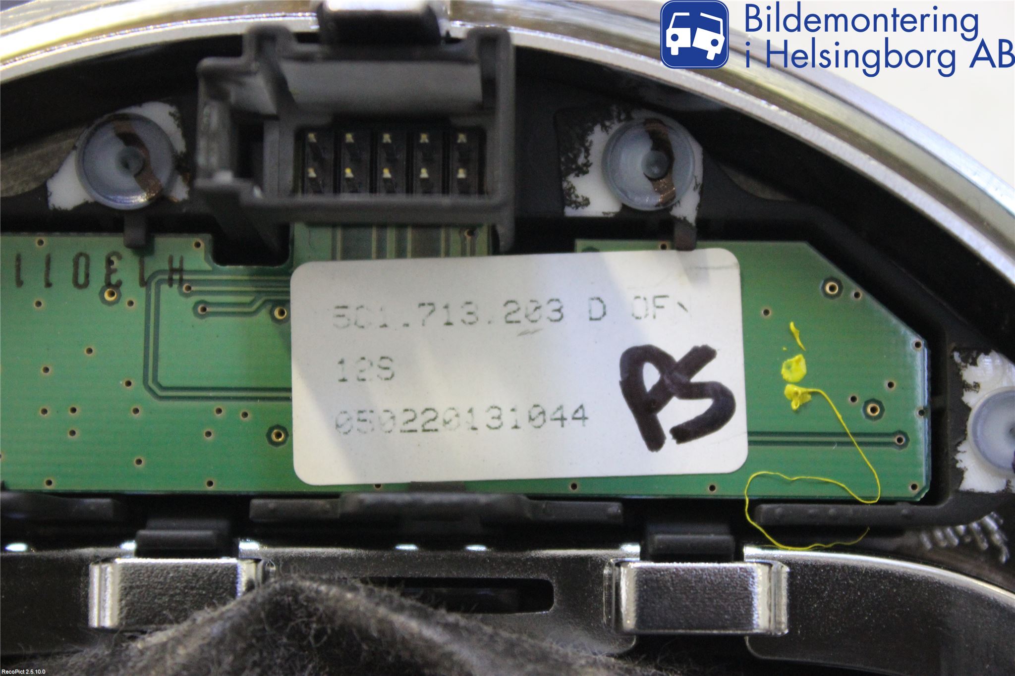 Volkswagen VW BEETLE 12- Växelspaksdamask