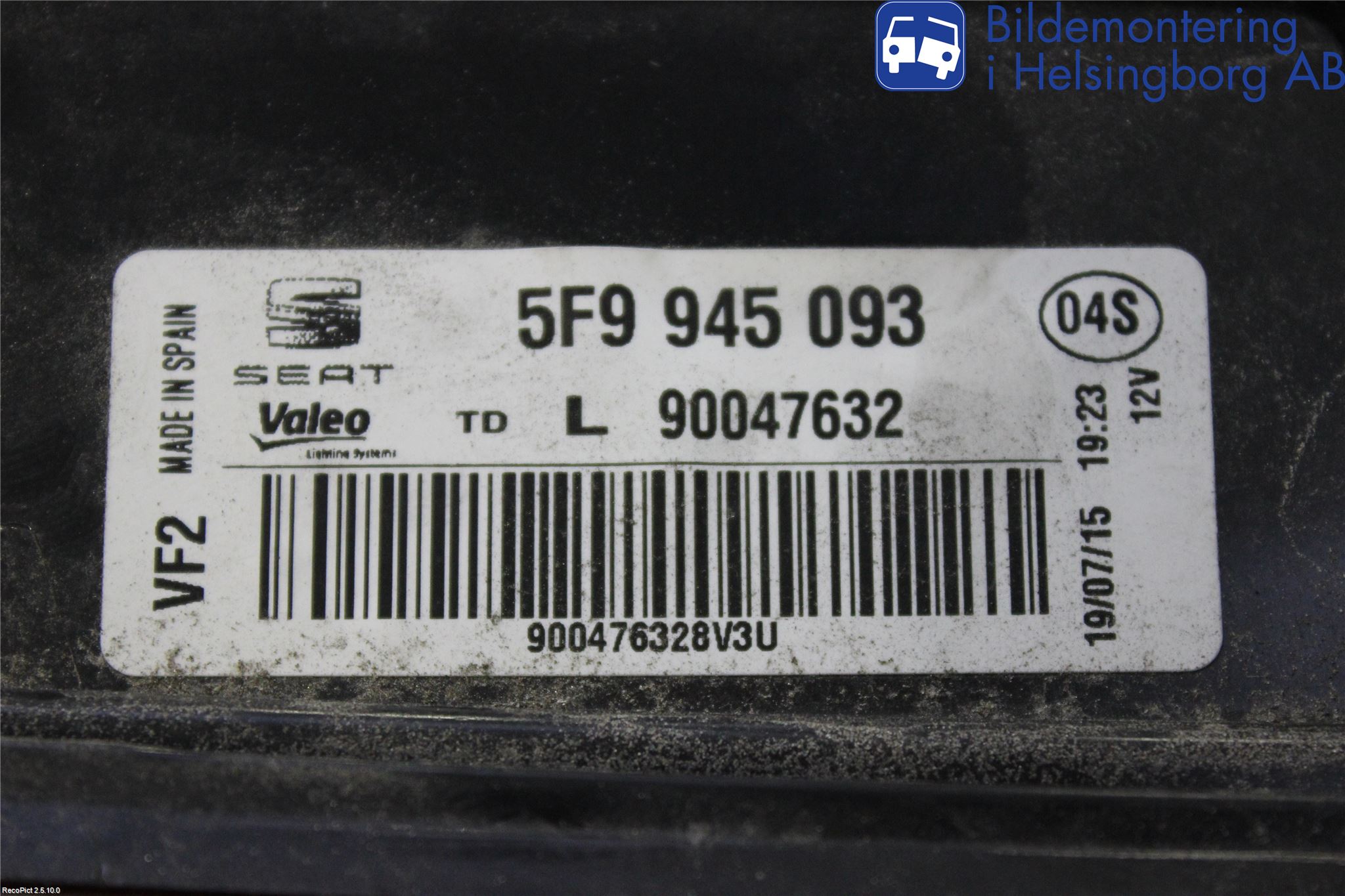 Seat LEON 13-20 Bakljus Lucka Vä